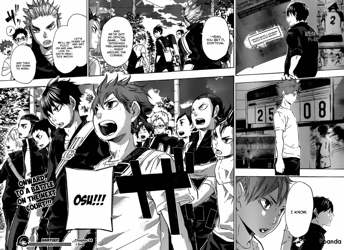 Haikyuu!! - Chapter 34 : We'll Surely Have A Rematch