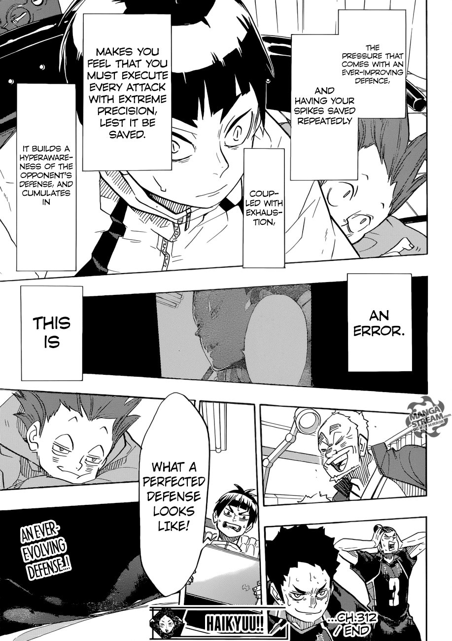 Haikyuu!! - Chapter 312