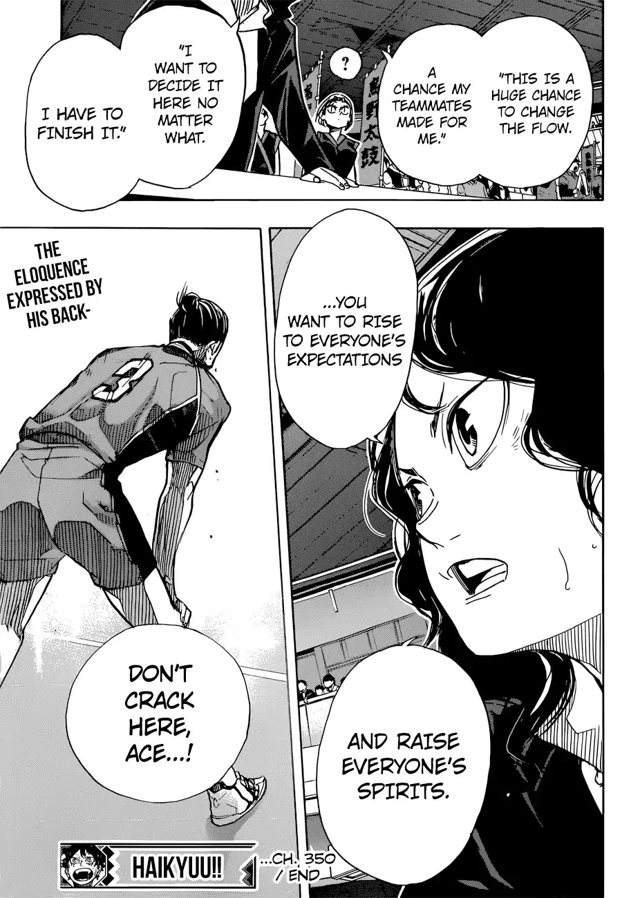 Haikyuu!! - Chapter 350: Freedom And Constraint