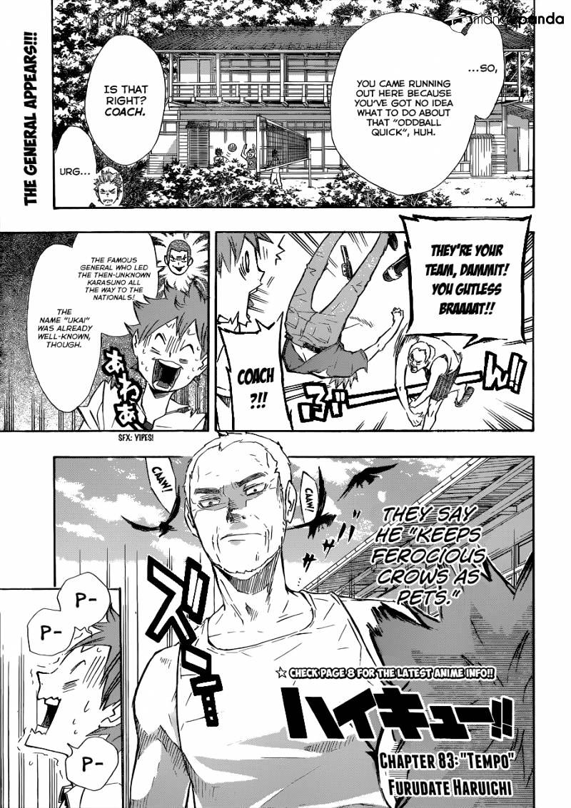 Haikyuu!! - Chapter 83