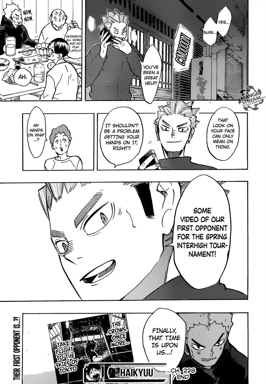 Haikyuu!! - Chapter 228