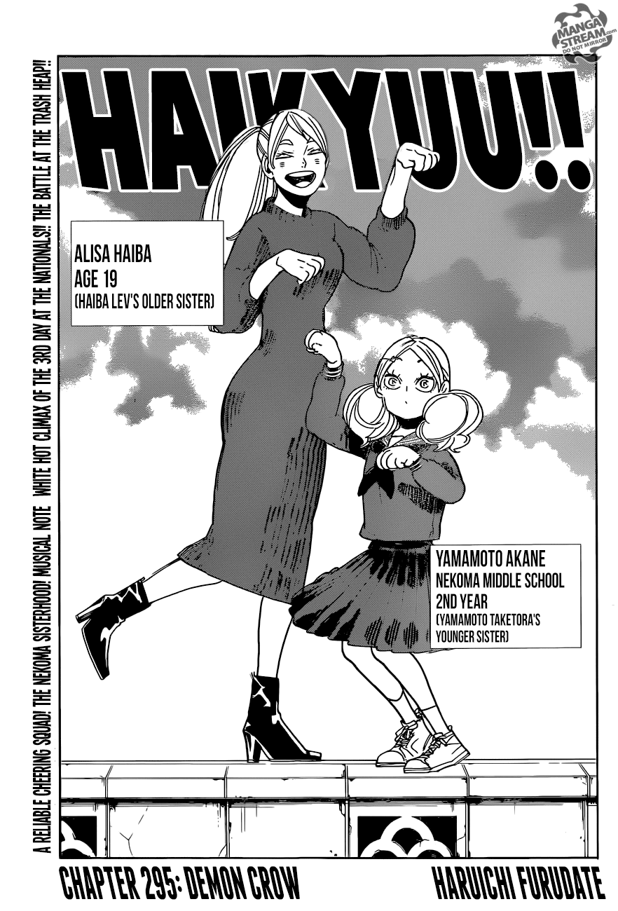 Haikyuu!! - Chapter 295