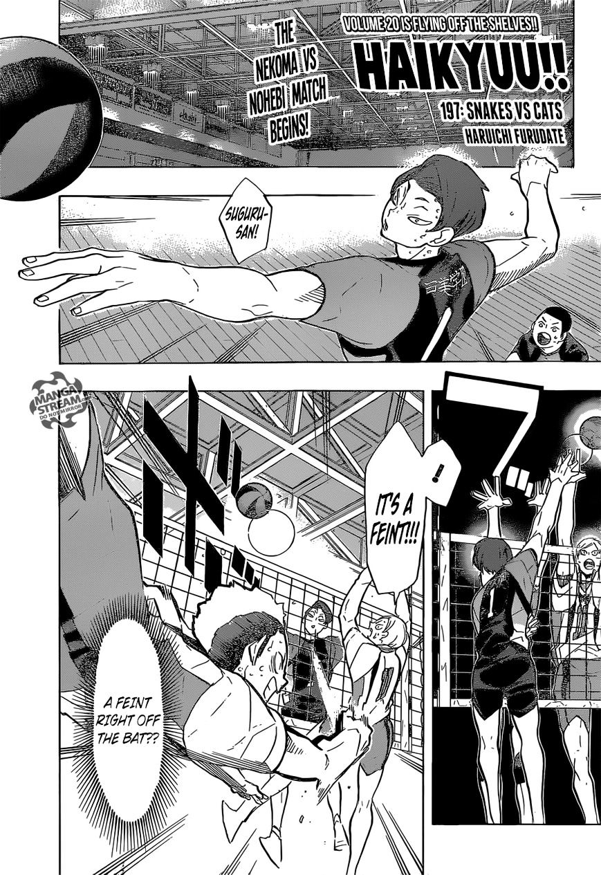 Haikyuu!! - Chapter 197