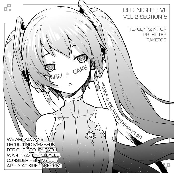 Red Night Eve - Vol.2 Chapter 5 : A Maiden's Greatest Secrets (Girl Time)