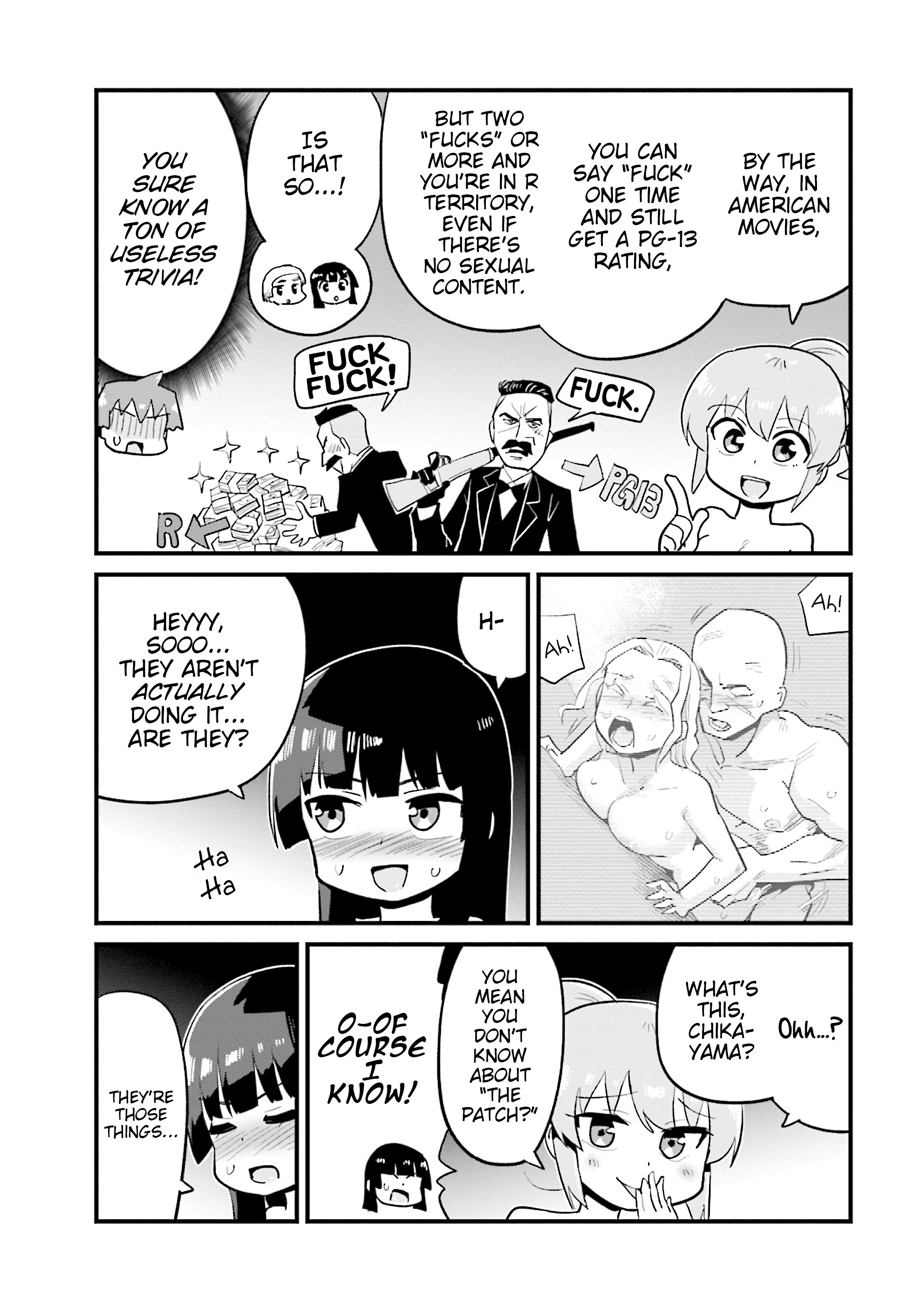 Uso-Bitch Senpai - Vol.3 Chapter 23: Senpai & The Sex Scene