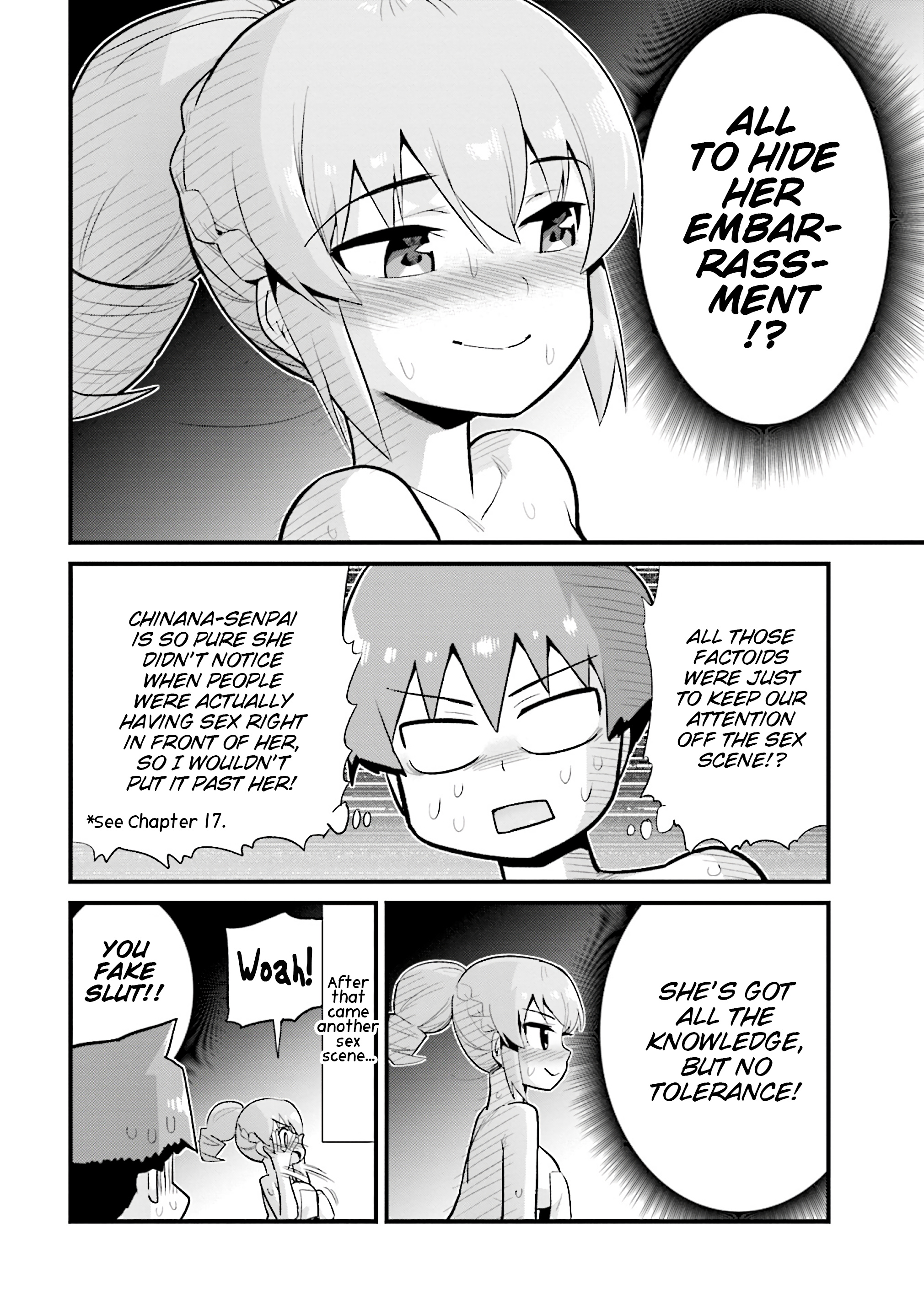 Uso-Bitch Senpai - Vol.3 Chapter 23: Senpai & The Sex Scene