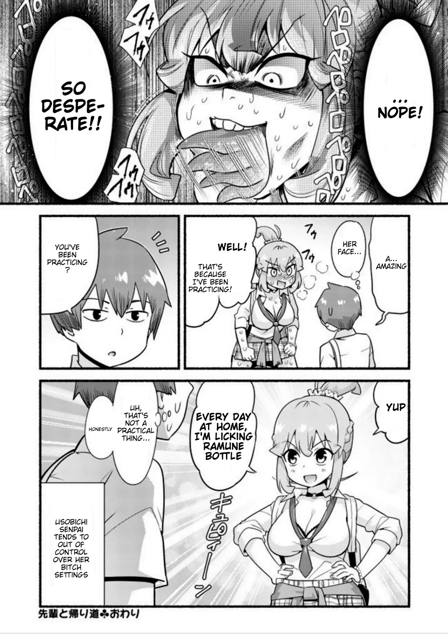 Uso-Bitch Senpai - Chapter 1