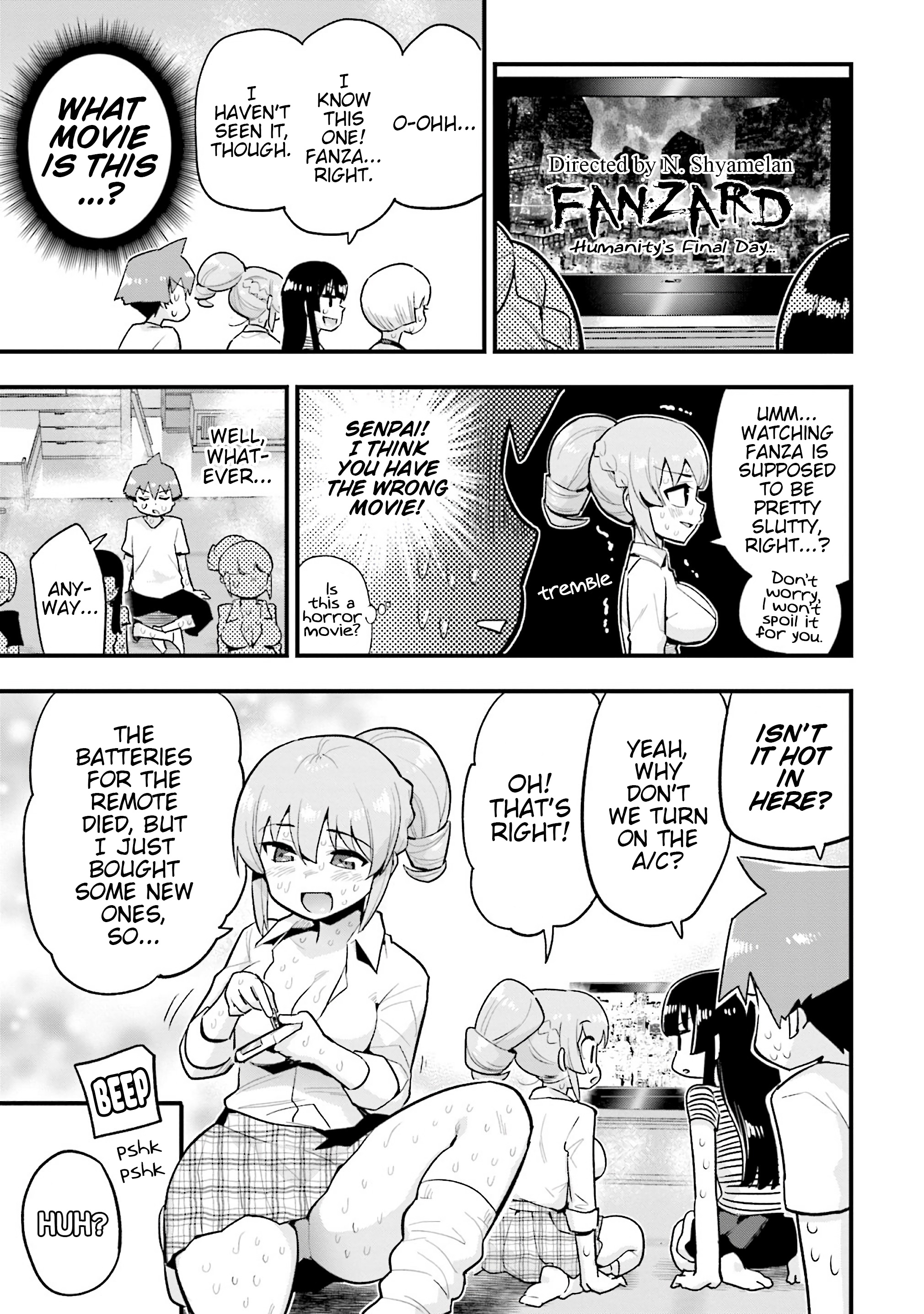 Uso-Bitch Senpai - Vol.2 Chapter 20: Senpai & The Sleepover