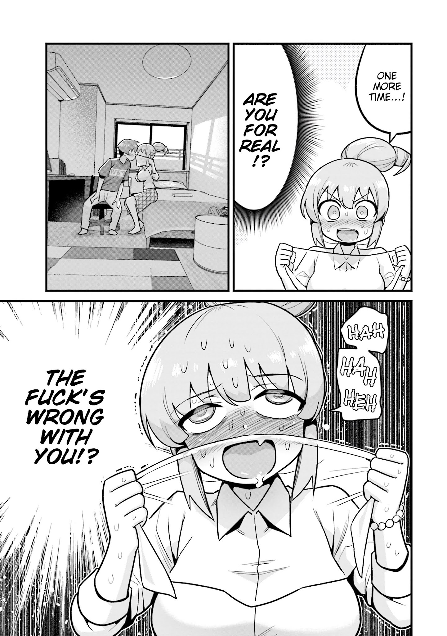 Uso-Bitch Senpai - Chapter 13: Senpai & The Saran Wrap Kiss