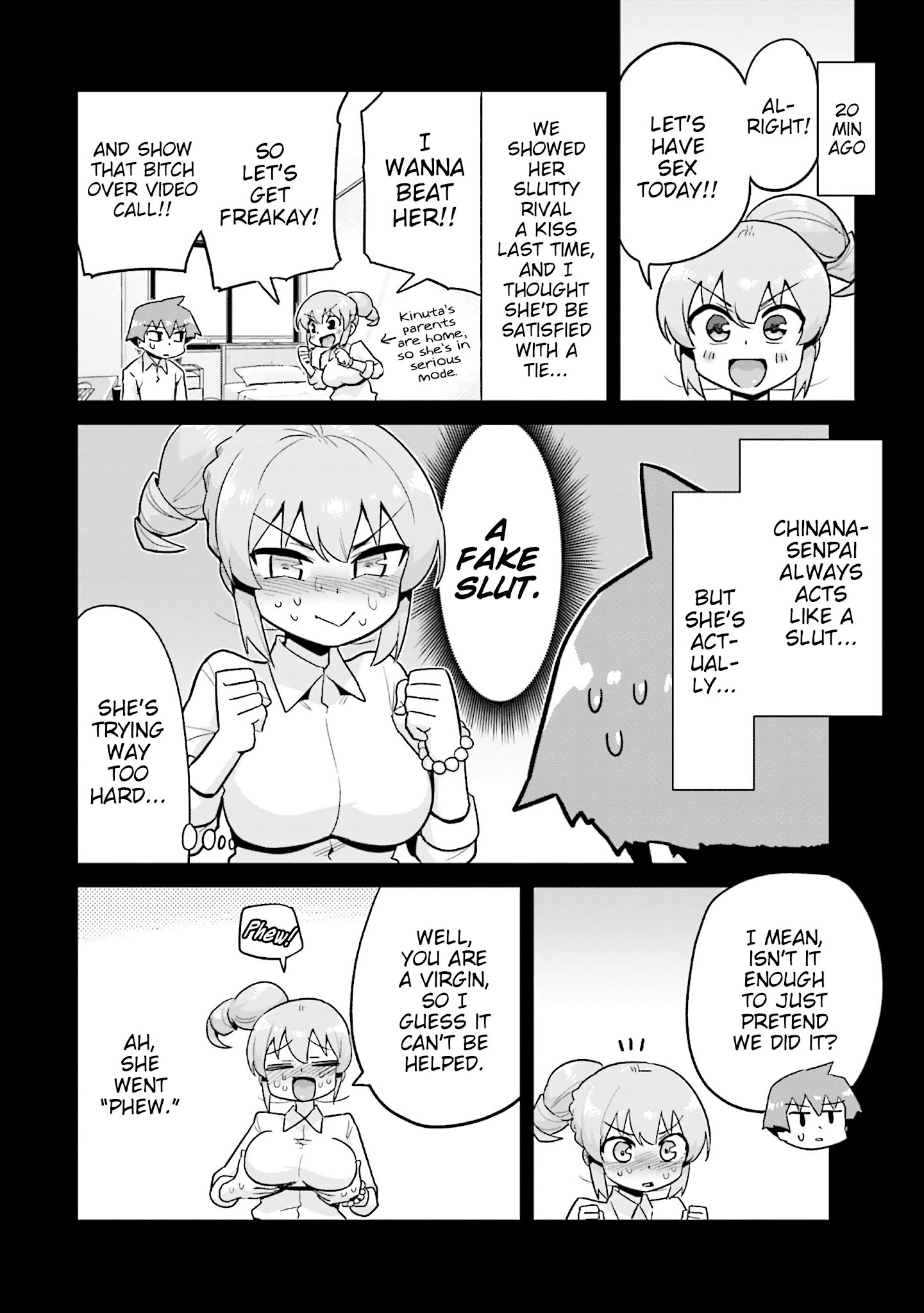 Uso-Bitch Senpai - Chapter 14