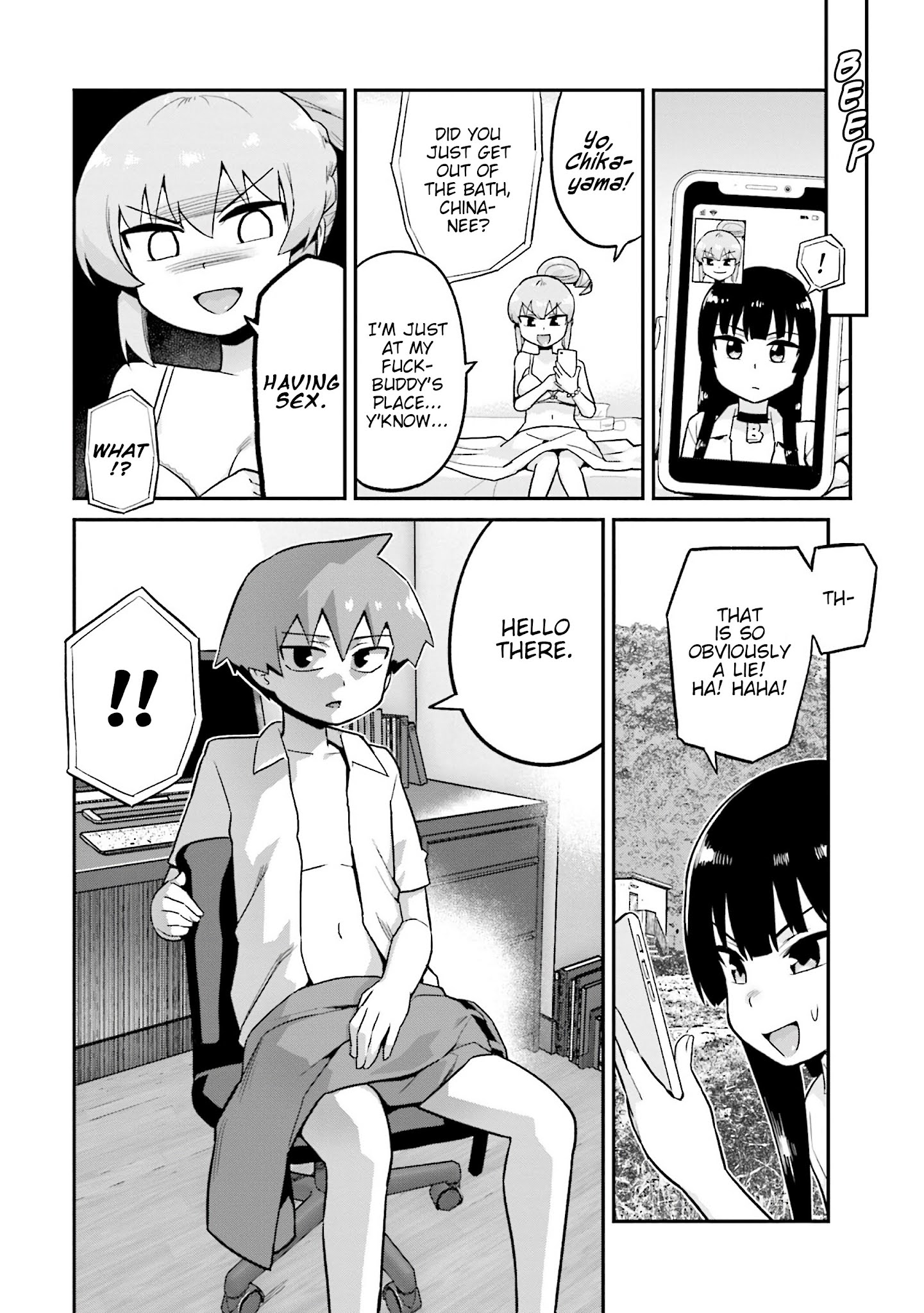 Uso-Bitch Senpai - Chapter 14