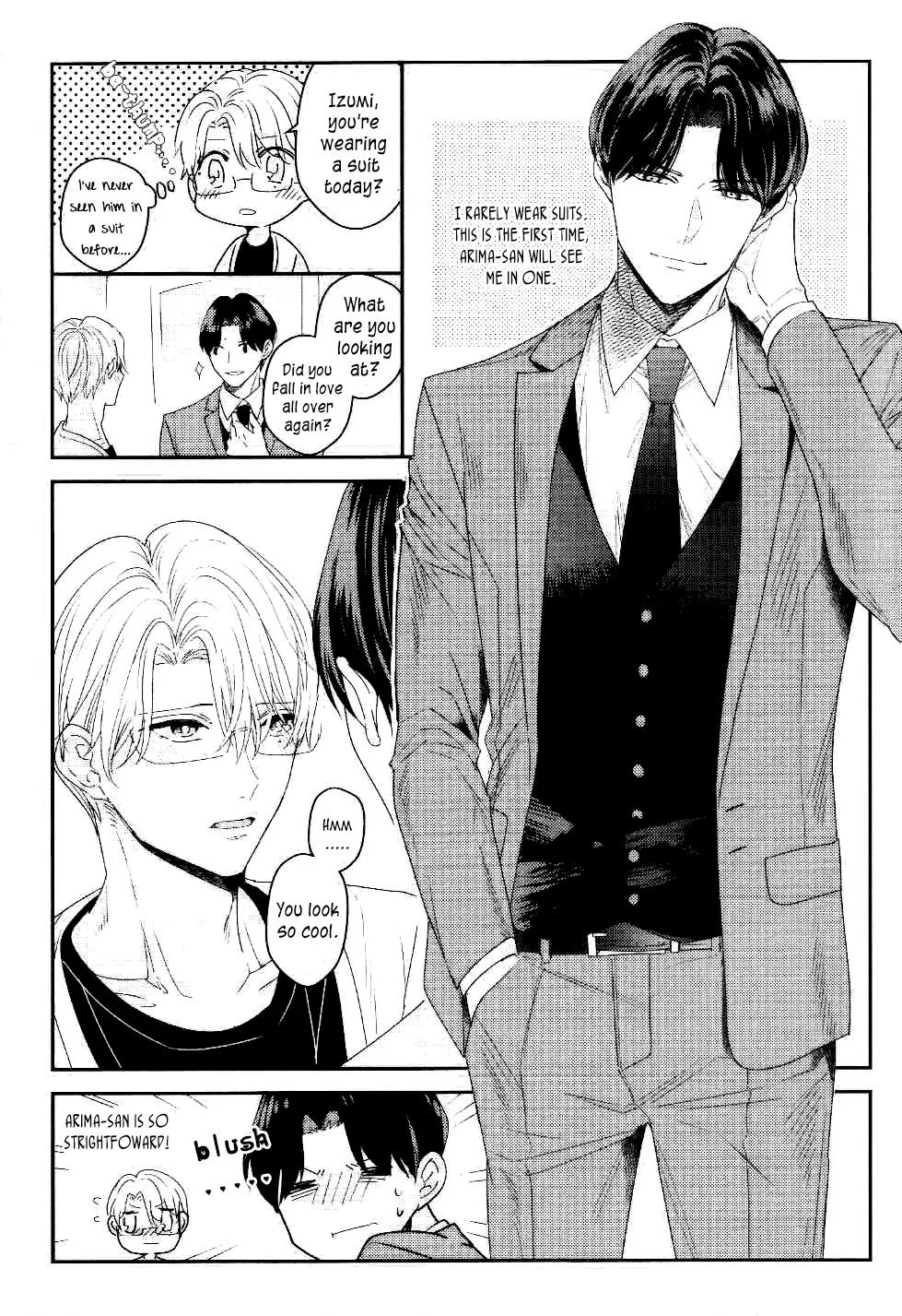 Arima Wants To Be An Omega - Chapter 5.5