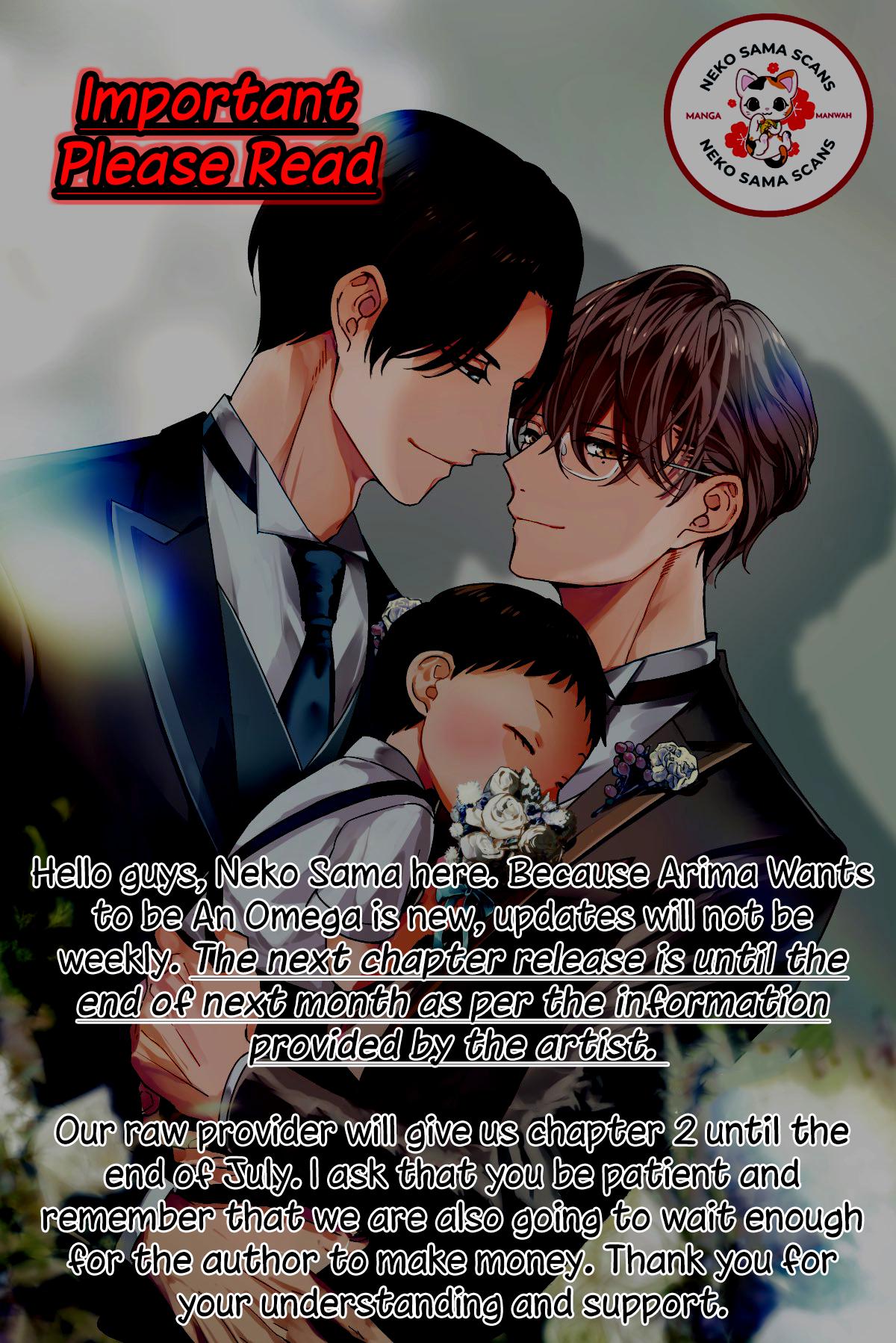 Arima Wants To Be An Omega - Season.2  Chapter 1