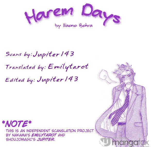 Harem Days - Vol.1 Chapter 1 : [Includes Chapters 1 & 2] Harem Days