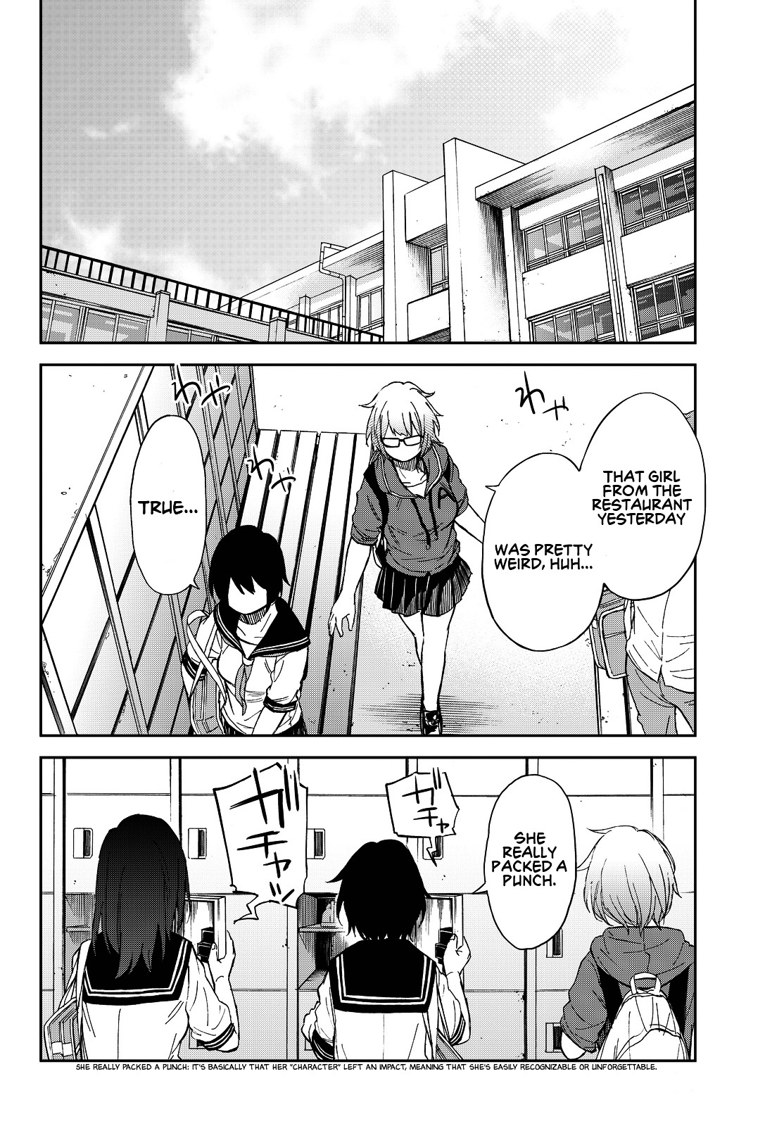 Kanojyo Wa Rokurokubi - Chapter 7--V2- : Too Much Lunch