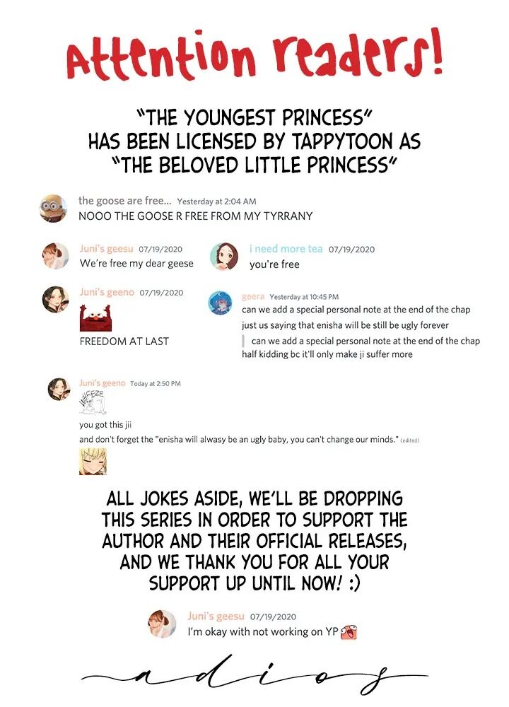 Youngest Princess - Chapter 36