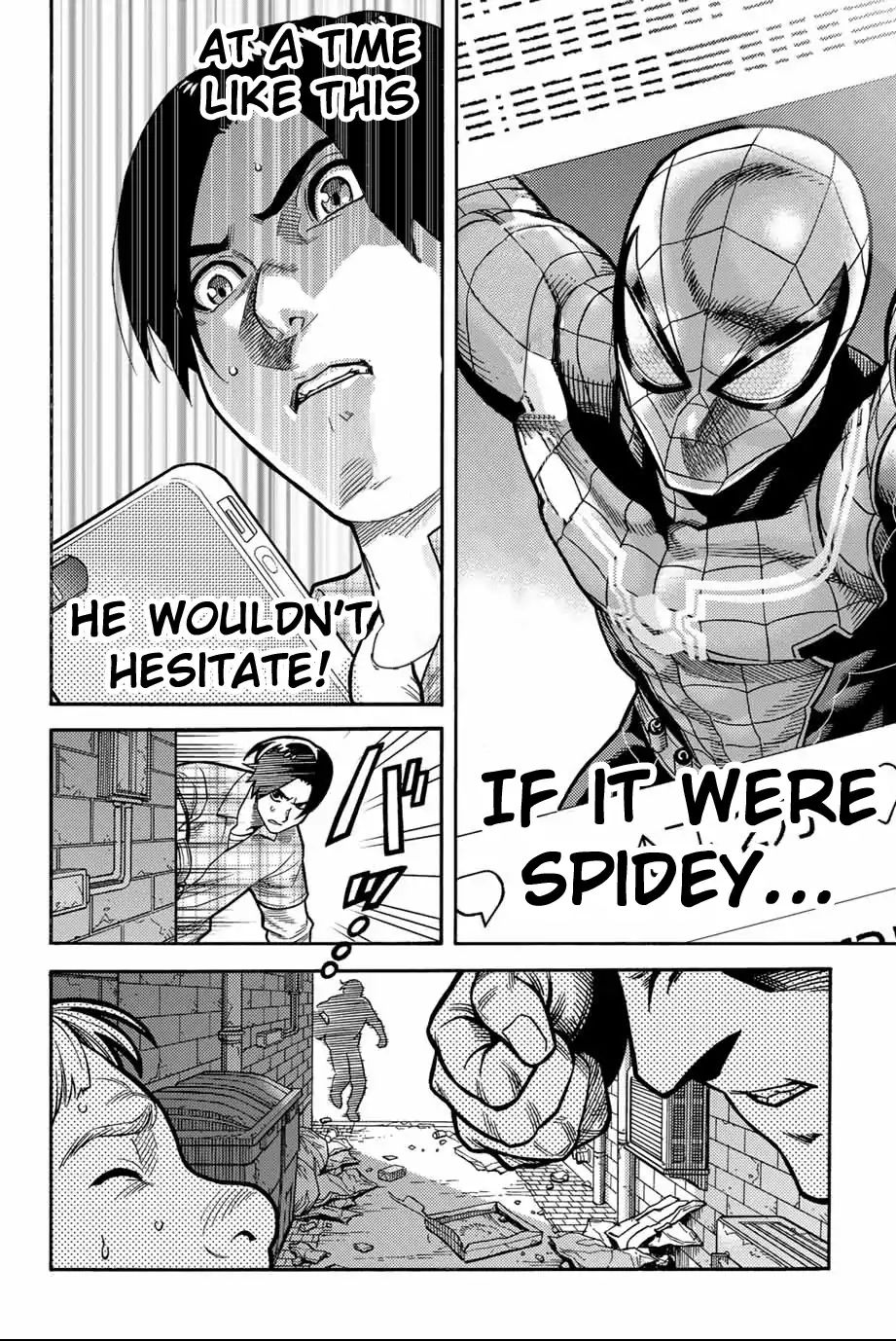 Spider-Man: Fake Red - Vol.1 Chapter 1: Our Friendly Neighbor