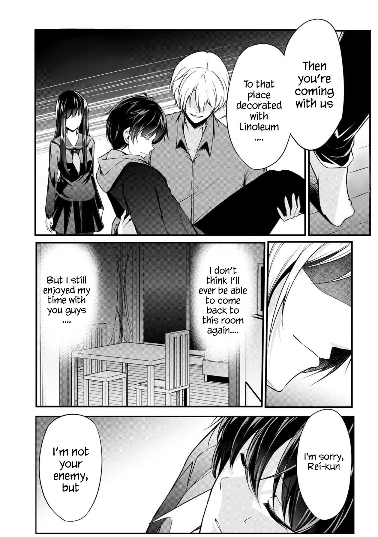 Namae No Nai Kaibutsu - Kumo To Shoujo To Ryoki Satsujin - Chapter 37