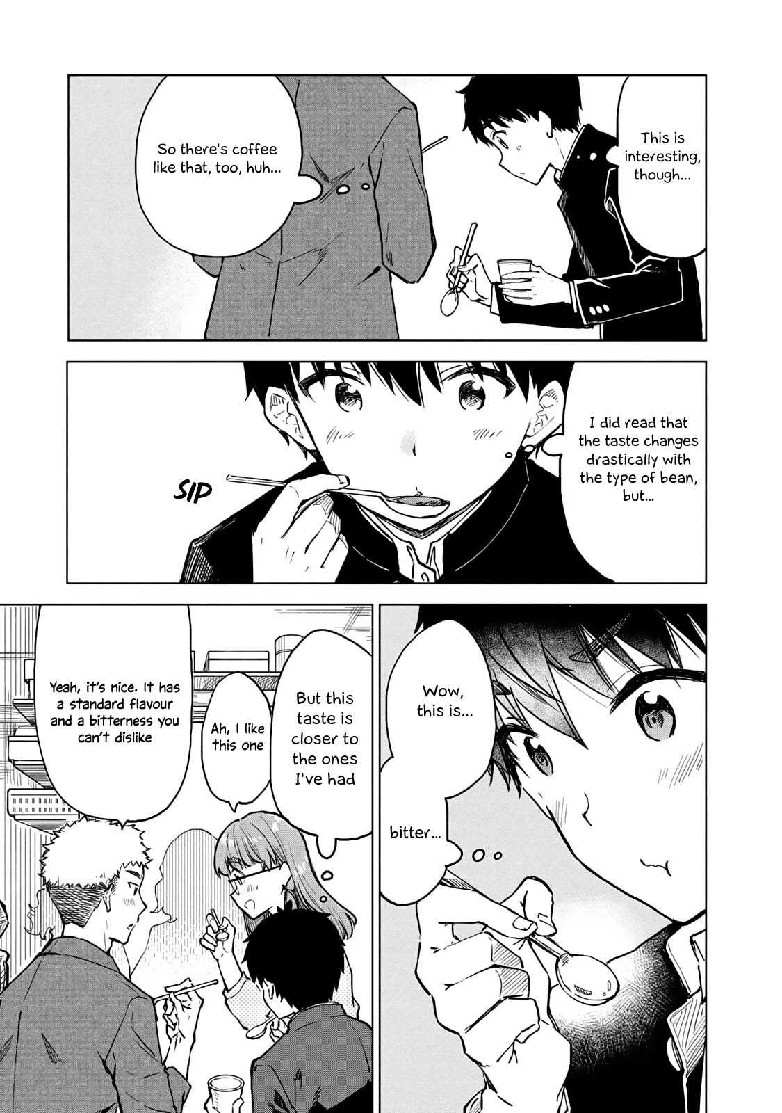 Coffee Wo Shizuka Ni - Chapter 9