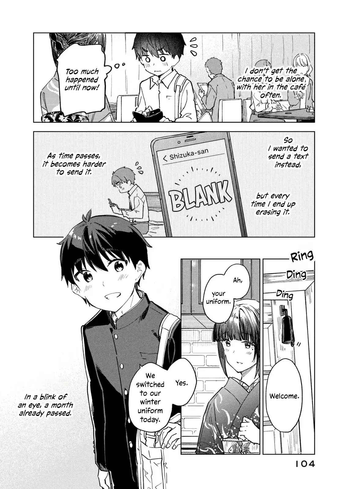 Coffee Wo Shizuka Ni - Vol.5 Chapter 28: Cup 28