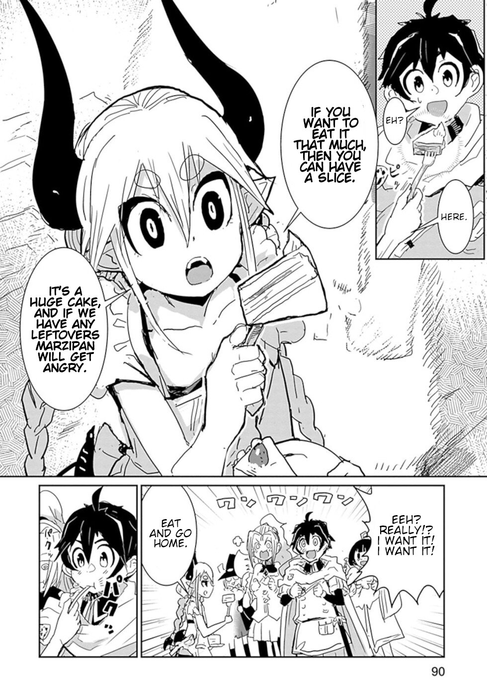 Don't Cry Maou-Chan - Chapter 42: Demon Lords Castle Cake Baking