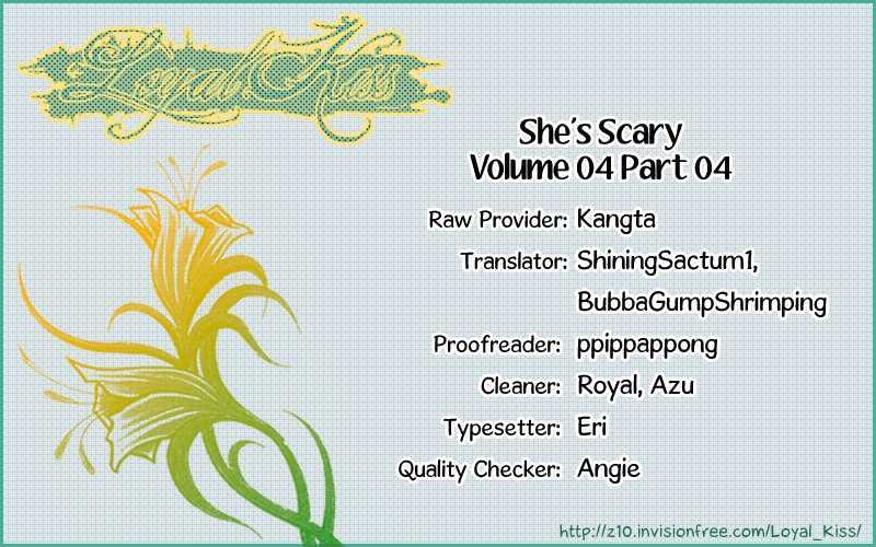 She's Scary - Vol.4 Chapter 16