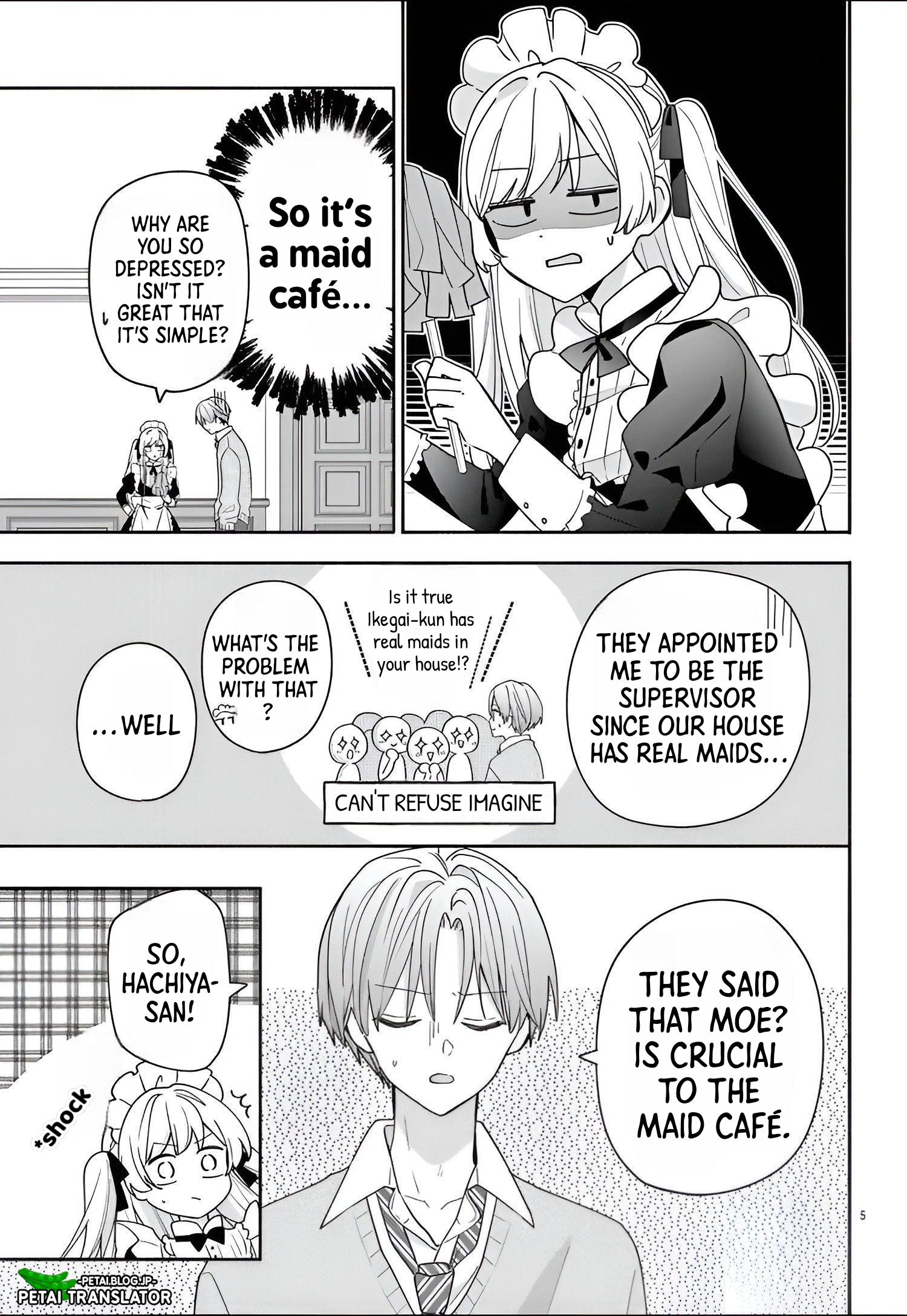 Maid Wa Koisuru Hachiya-Kun - Vol.3 Chapter 10: Chapter 10