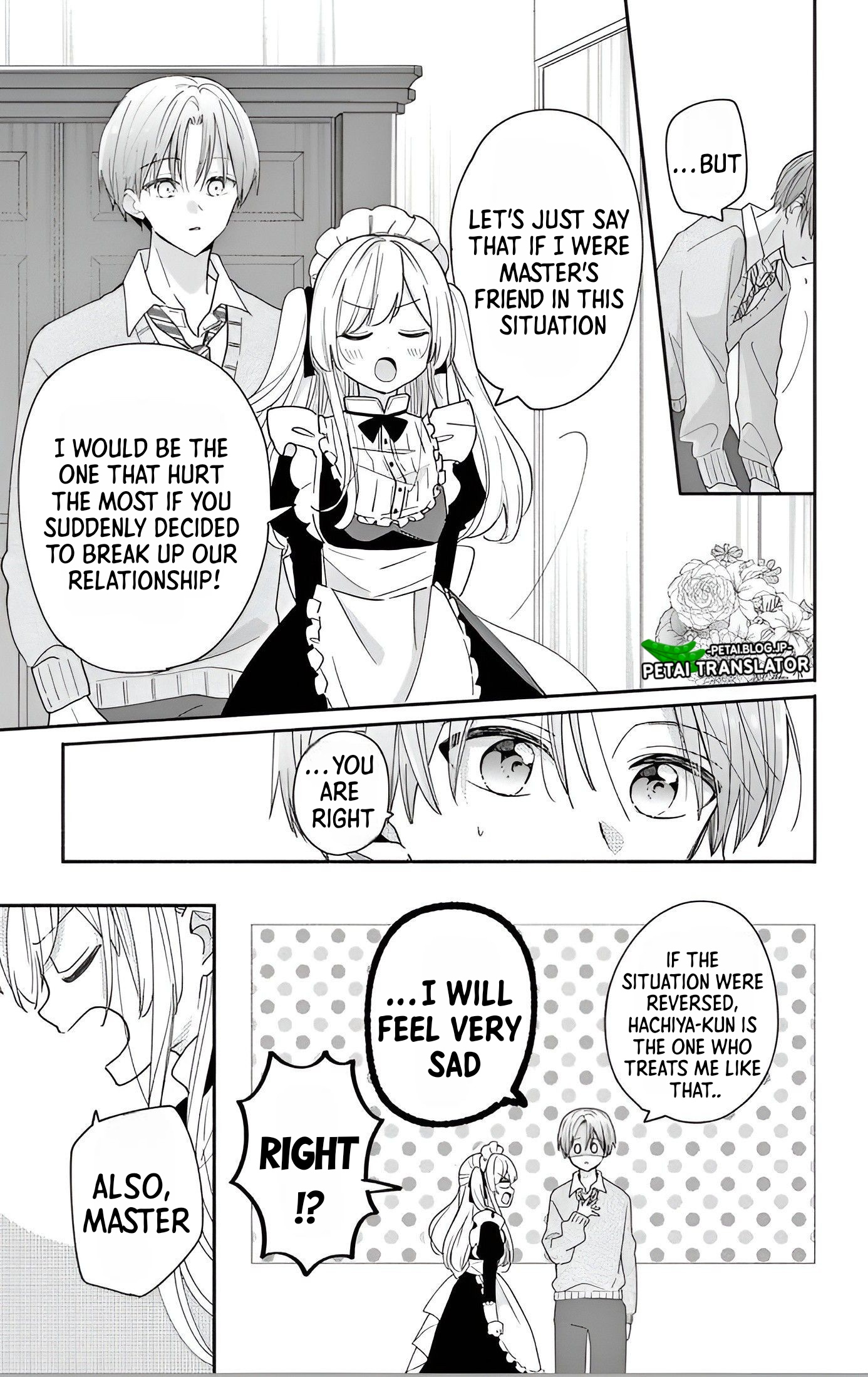 Maid Wa Koisuru Hachiya-Kun - Vol.2 Chapter 7: Chapter 7