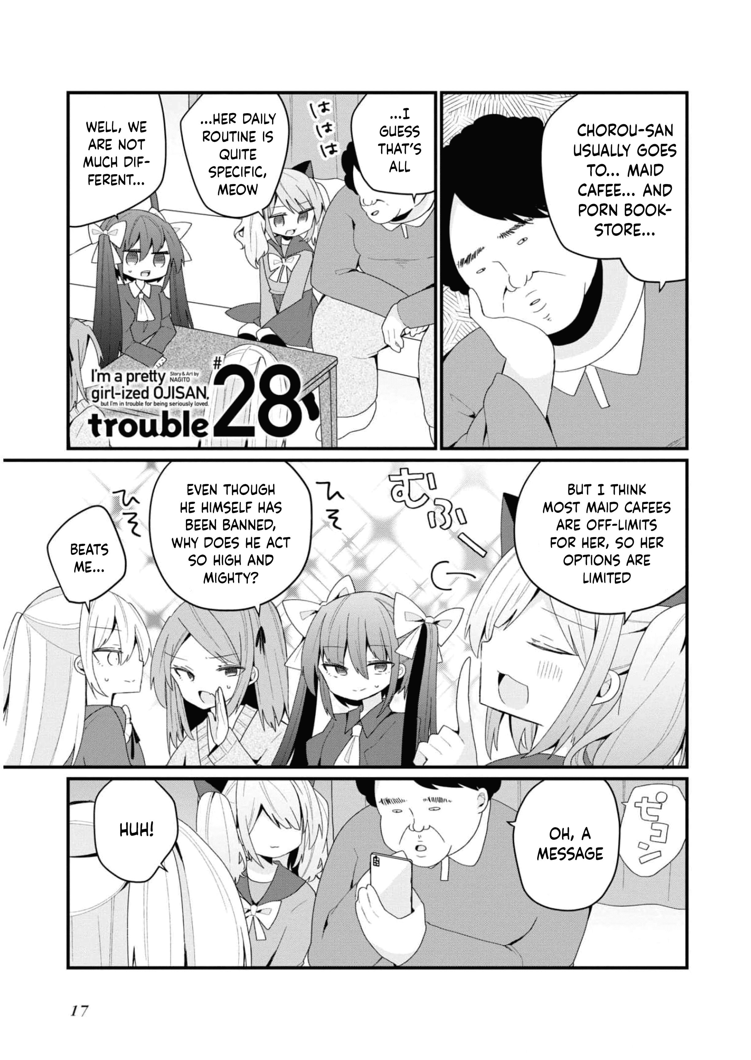 Bishoujokashita Oji-San Dakedo, Gachi Koi Sarete Komattemasu - Vol.4 Chapter 28: Trouble 28