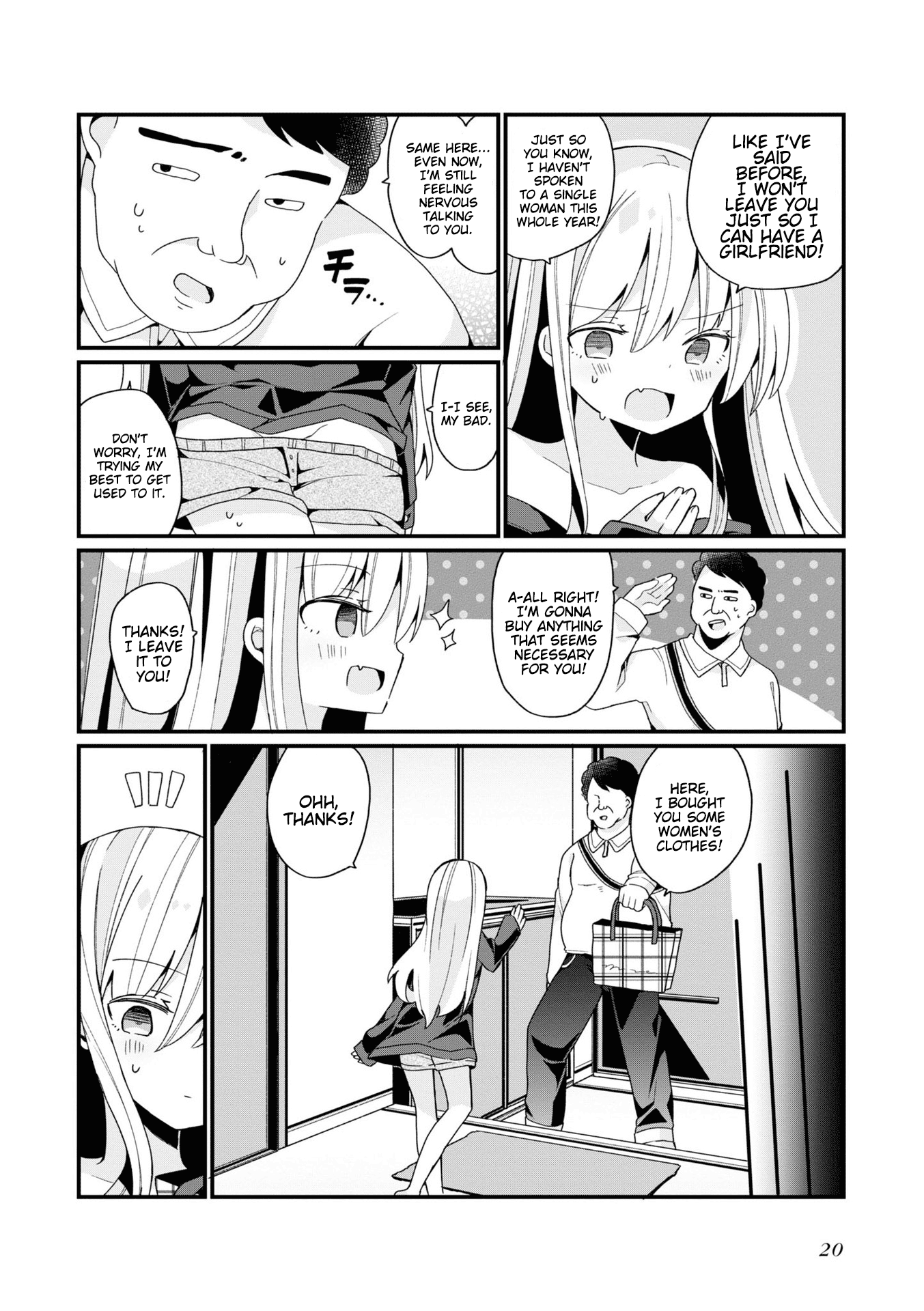 Bishoujokashita Oji-San Dakedo, Gachi Koi Sarete Komattemasu - Vol.1 Chapter 1: Trouble 01