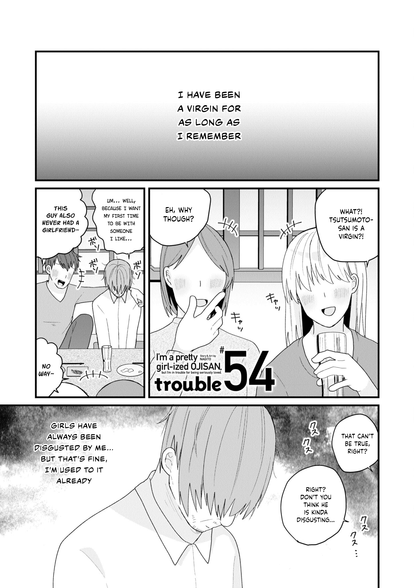 Bishoujokashita Oji-San Dakedo, Gachi Koi Sarete Komattemasu - Vol.6 Chapter 54: Trouble 54