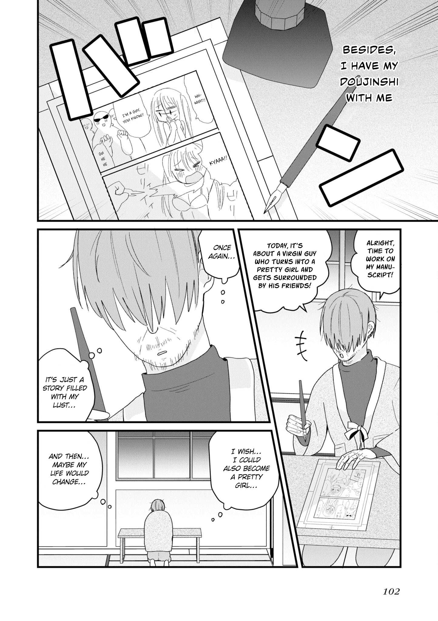 Bishoujokashita Oji-San Dakedo, Gachi Koi Sarete Komattemasu - Vol.6 Chapter 54: Trouble 54