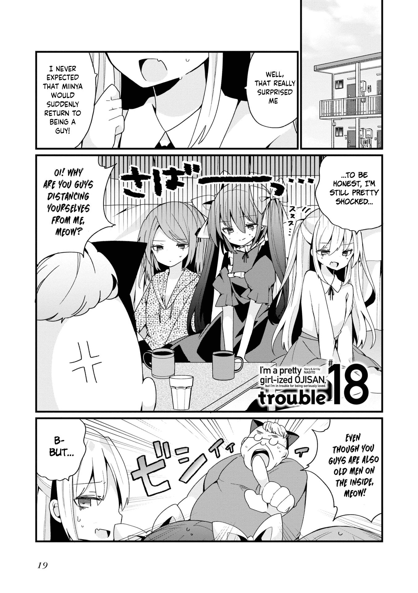 Bishoujokashita Oji-San Dakedo, Gachi Koi Sarete Komattemasu - Vol.3 Chapter 18: Trouble 18