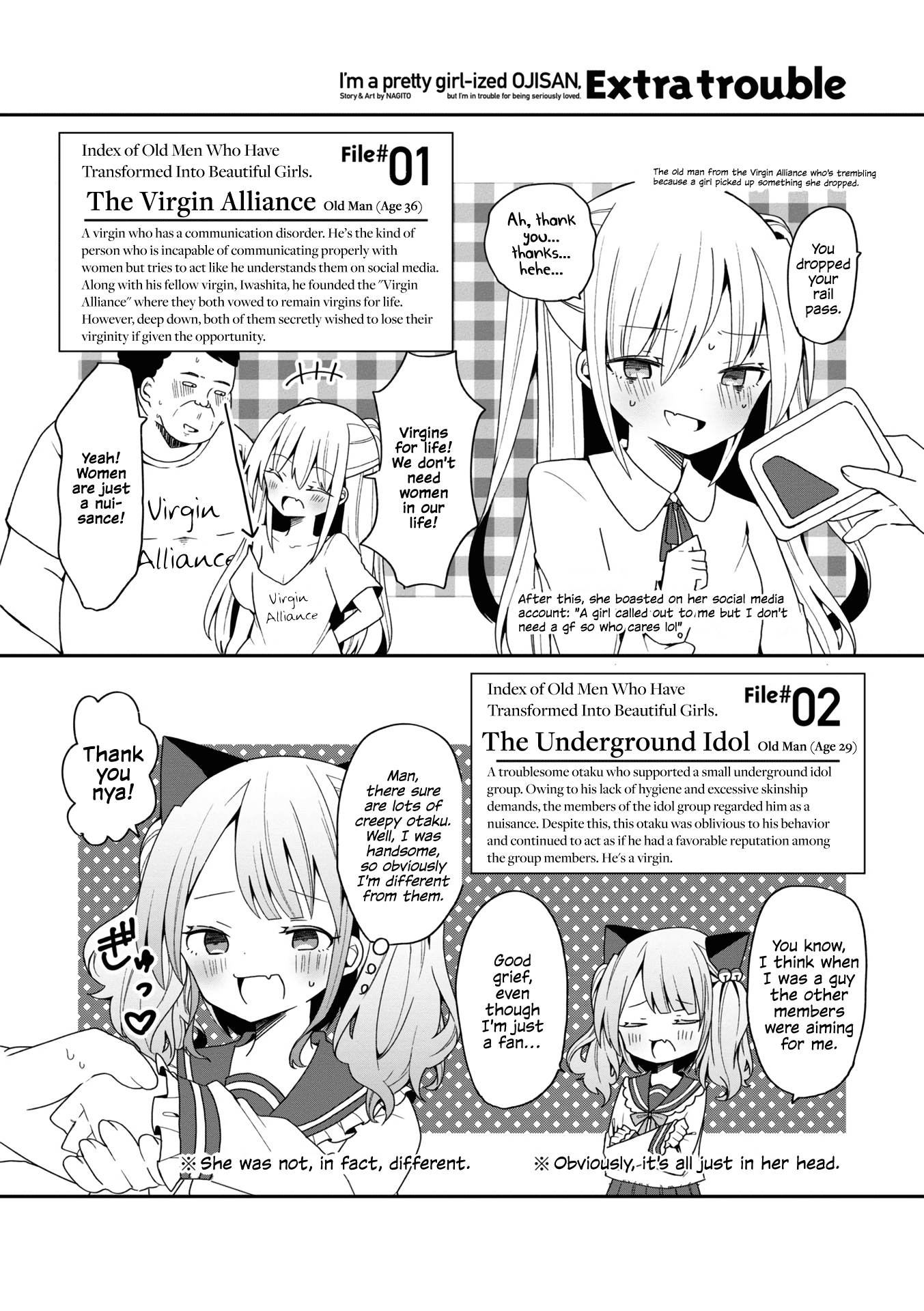 Bishoujokashita Oji-San Dakedo, Gachi Koi Sarete Komattemasu - Vol.1 Chapter 7.5: Volume 1 Omake