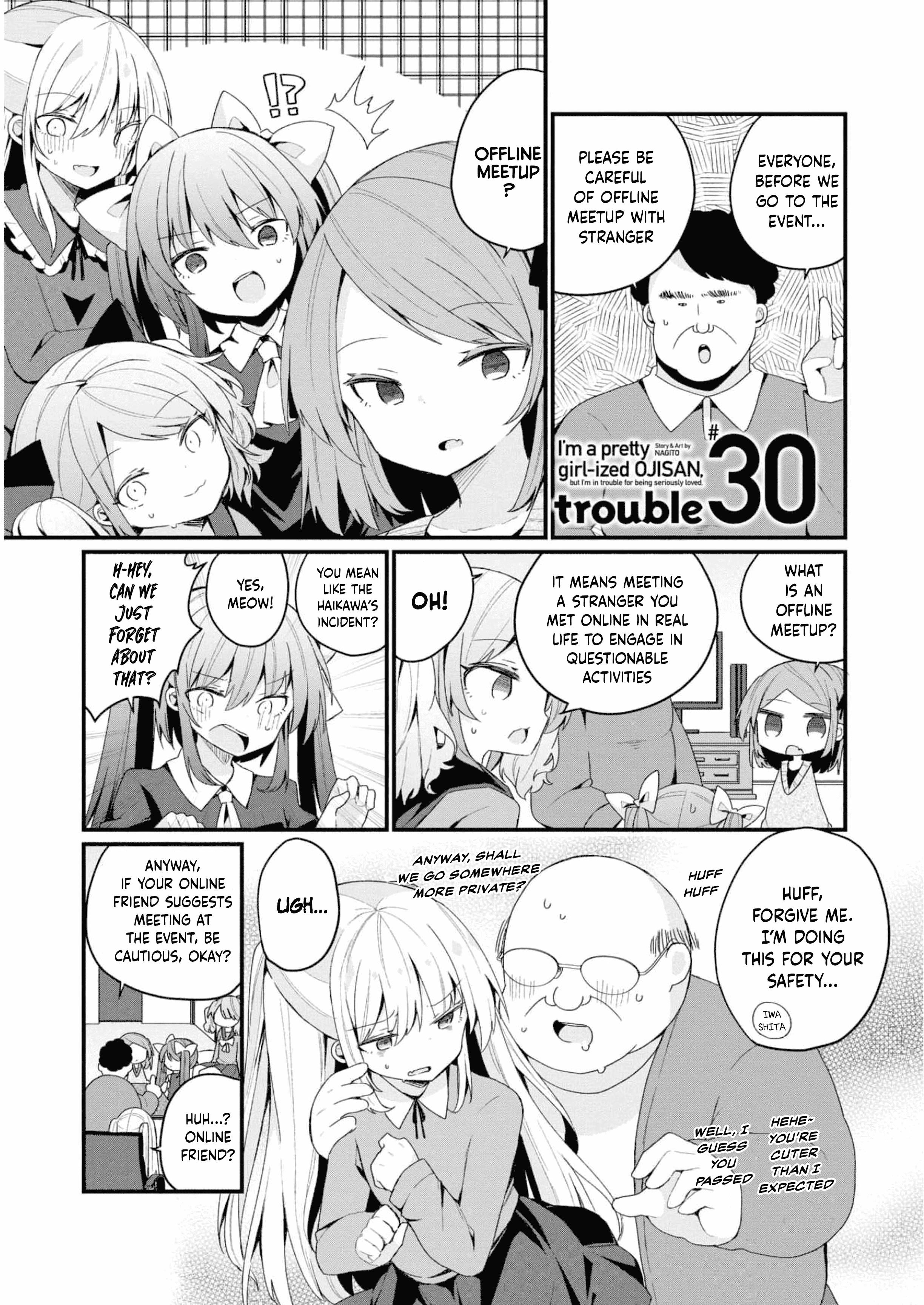 Bishoujokashita Oji-San Dakedo, Gachi Koi Sarete Komattemasu - Vol.4 Chapter 30: Trouble 30