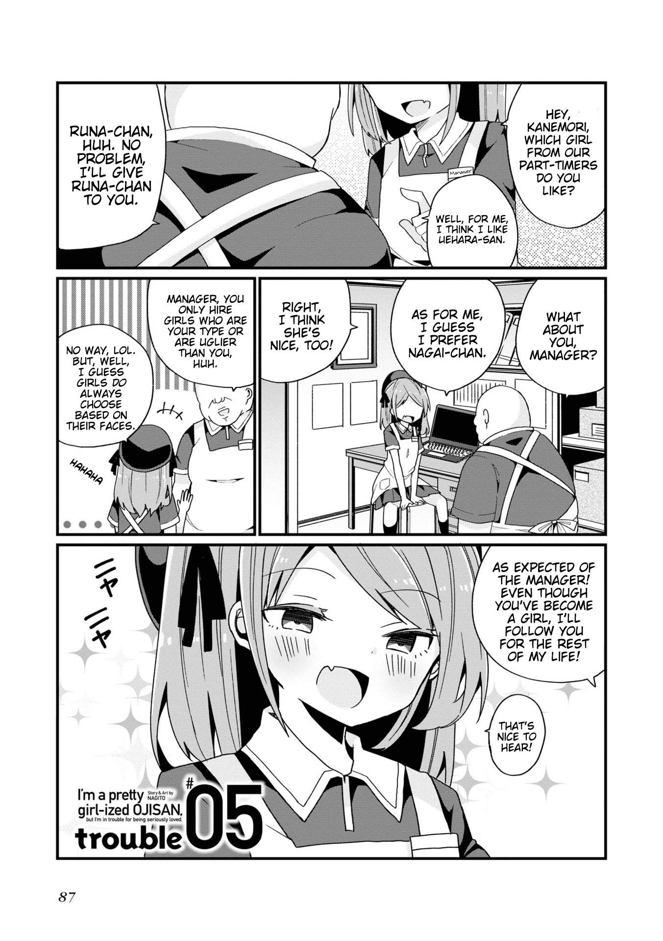 Bishoujokashita Oji-San Dakedo, Gachi Koi Sarete Komattemasu - Vol.1 Chapter 5: Trouble 05