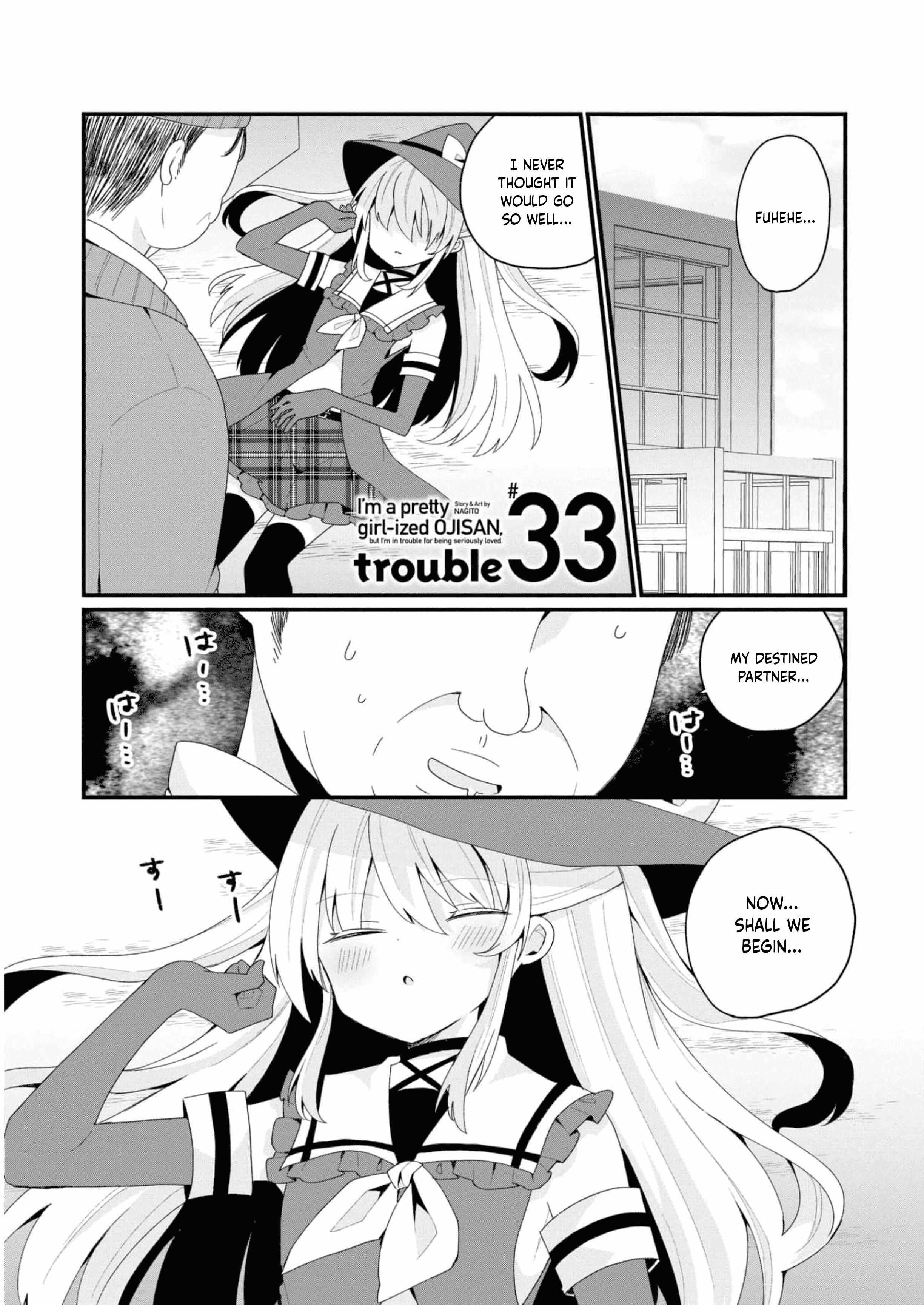 Bishoujokashita Oji-San Dakedo, Gachi Koi Sarete Komattemasu - Vol.4 Chapter 33: Trouble 33