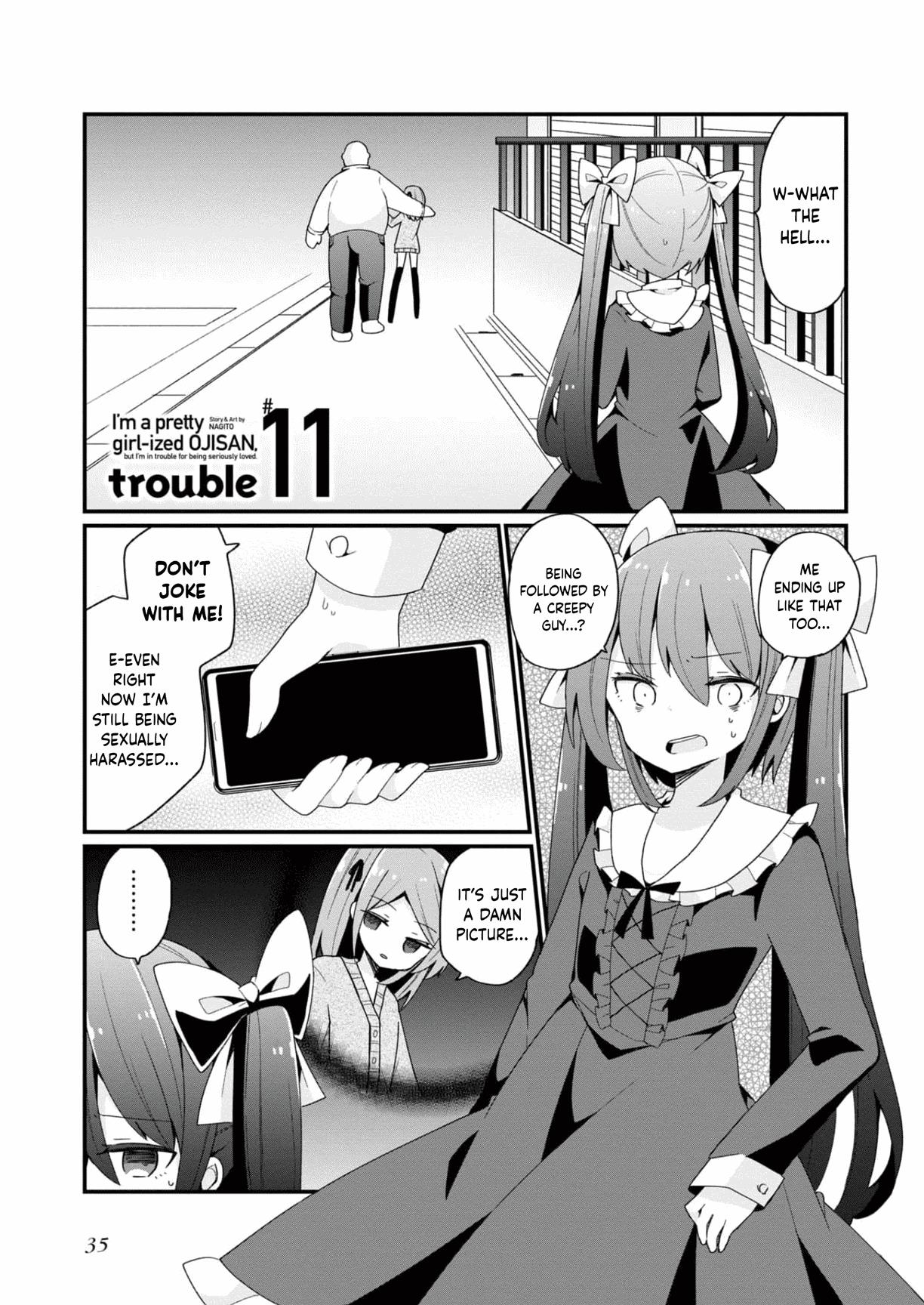 Bishoujokashita Oji-San Dakedo, Gachi Koi Sarete Komattemasu - Vol.2 Chapter 11: Trouble 11