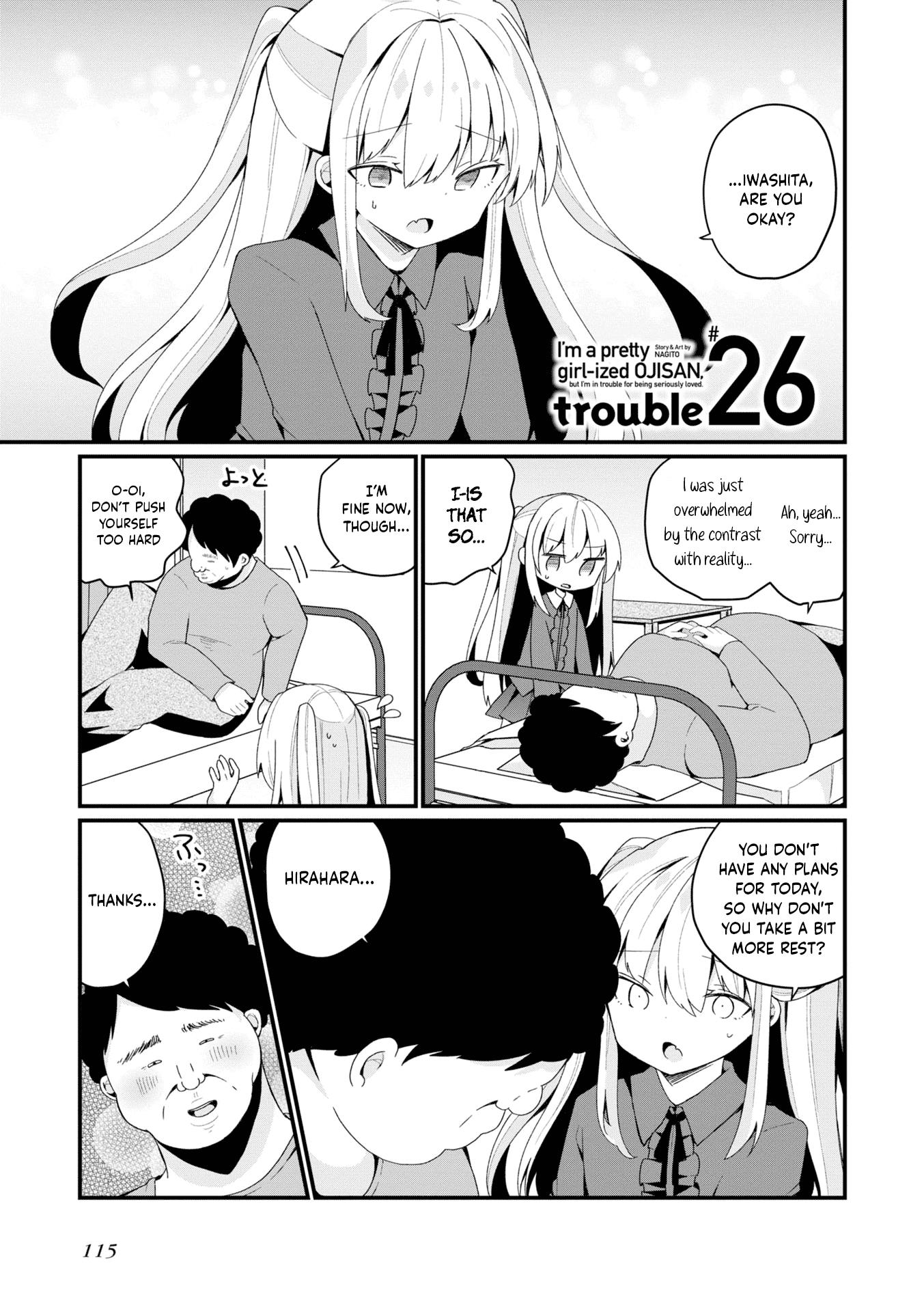 Bishoujokashita Oji-San Dakedo, Gachi Koi Sarete Komattemasu - Vol.3 Chapter 26: Trouble 26