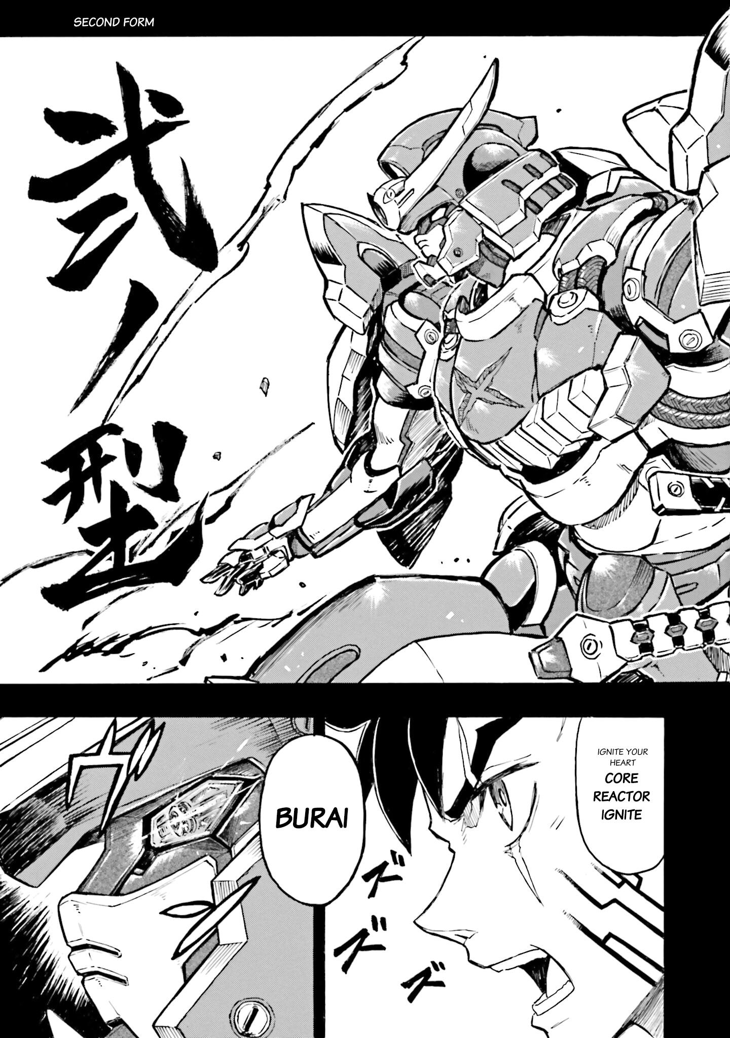 Mobile War History Gundam Burai - Chapter 12