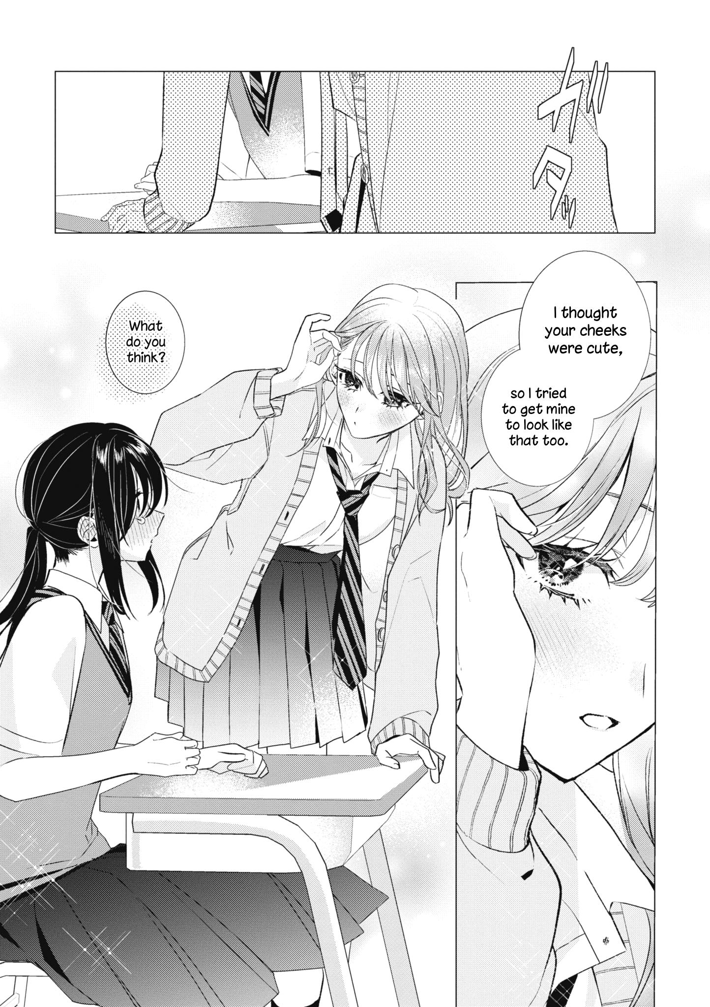 Tonari No Seki Ga Suki Na Hito Datta Gakusei Yuri Anthology - Chapter 1: The Cute Girl Sitting Next To Me (Nekotarou)