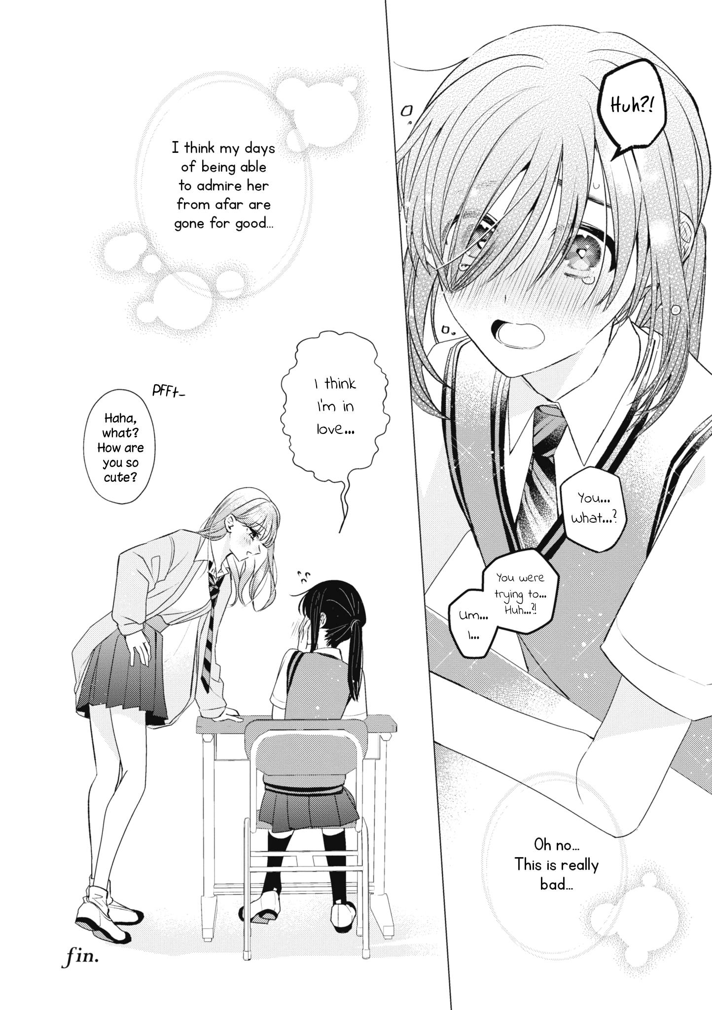 Tonari No Seki Ga Suki Na Hito Datta Gakusei Yuri Anthology - Chapter 1: The Cute Girl Sitting Next To Me (Nekotarou)