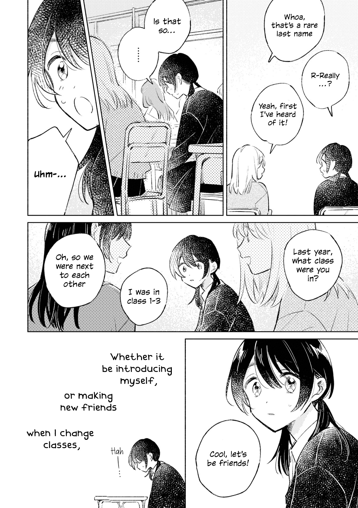 Tonari No Seki Ga Suki Na Hito Datta Gakusei Yuri Anthology - Chapter 3: The Ray Of Light Beside Me