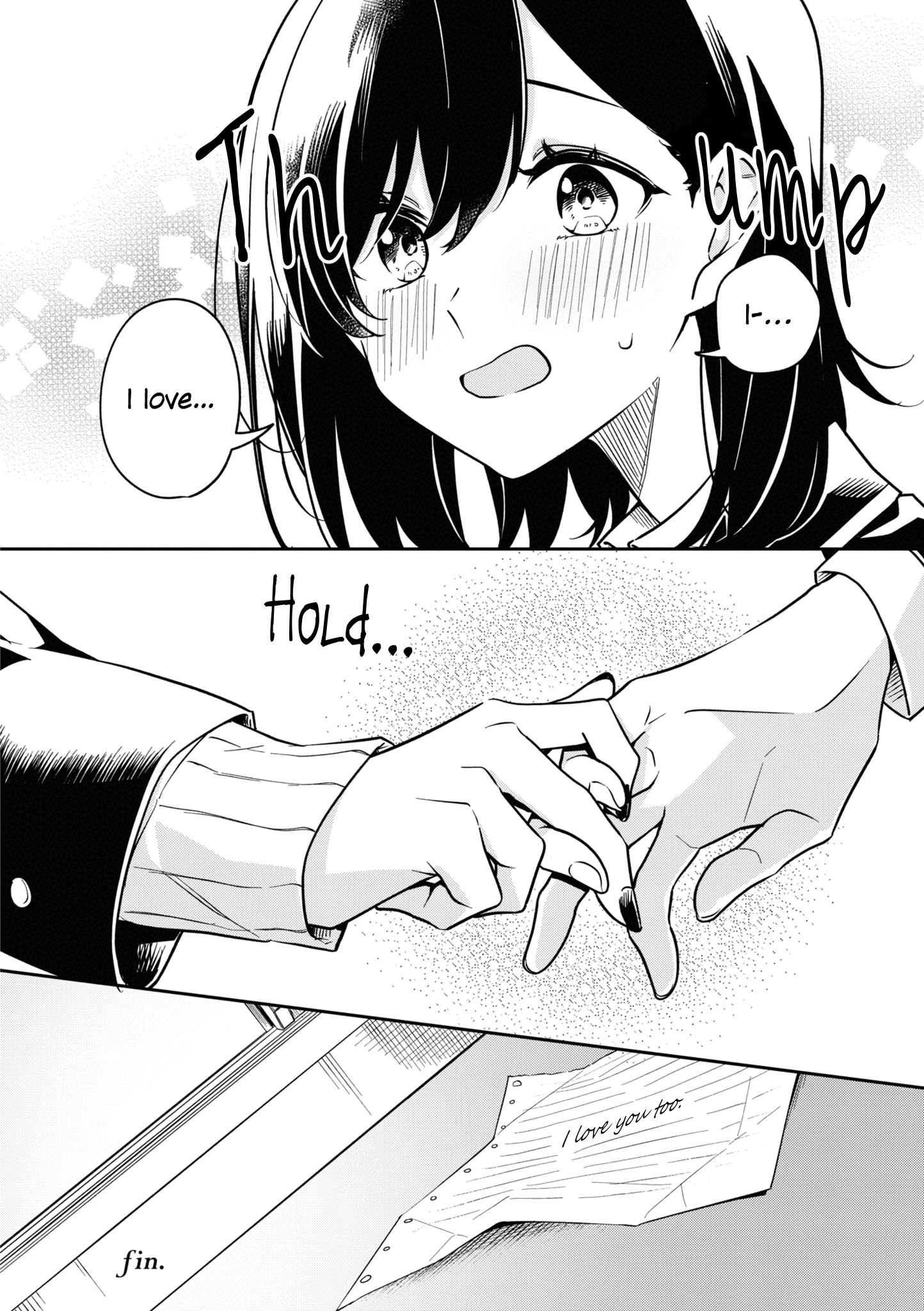 Tonari No Seki Ga Suki Na Hito Datta Gakusei Yuri Anthology - Chapter 2: A One-Word Love Letter (Kashikaze)