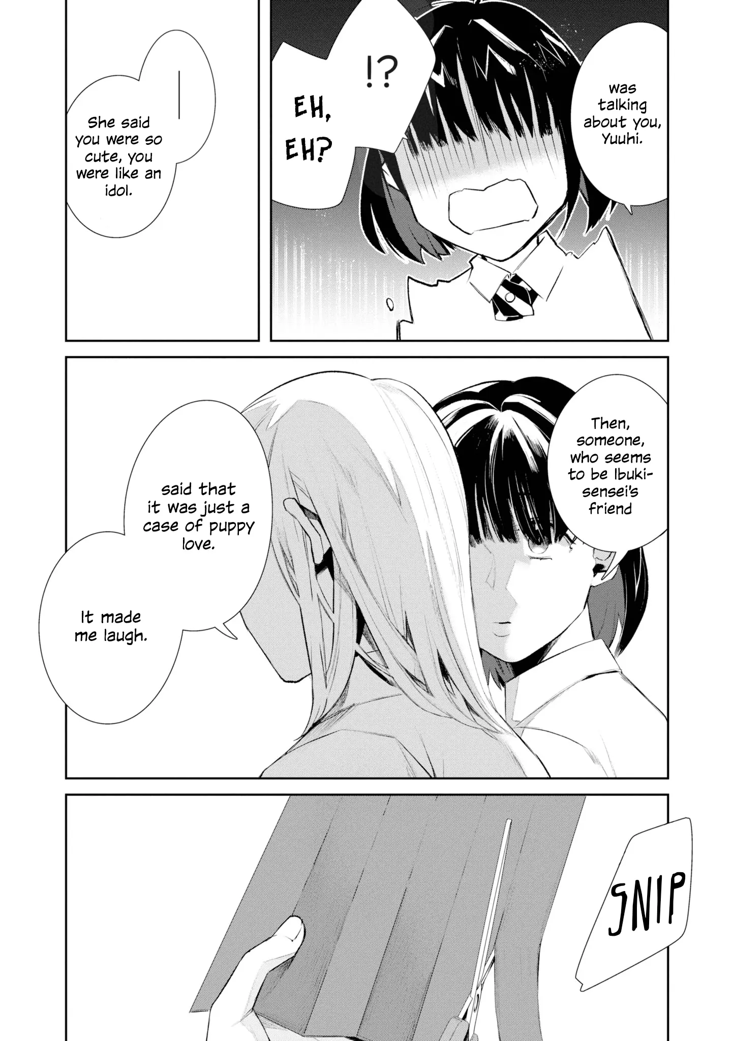 Tonari No Seki Ga Suki Na Hito Datta Gakusei Yuri Anthology - Vol.1 Chapter 7: As The Sunset (Yuuhi) Shines (Yuikawa Kazuno)