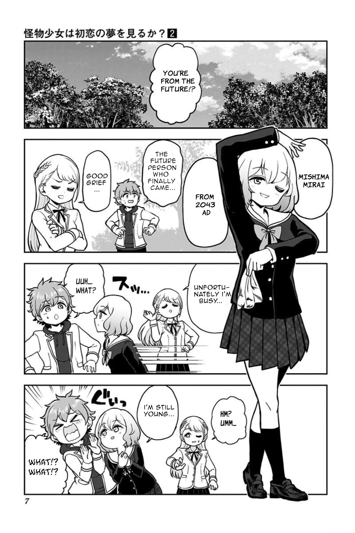 Kaibutsu Shoujo Wa Hatsukoi No Yume Wo Miru Ka? - Chapter 8