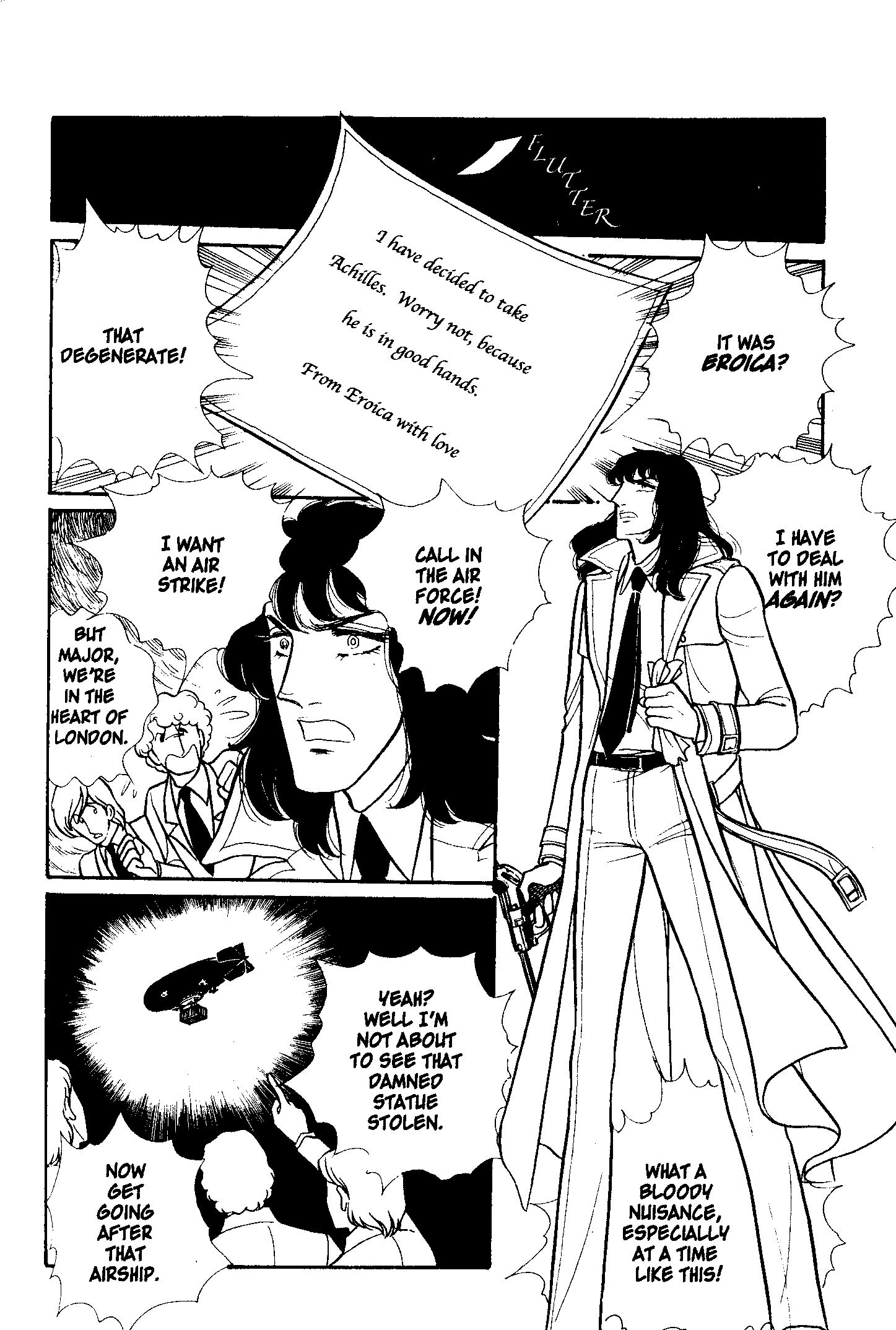 Eroica Yori Ai Wo Komete - Vol.1 Chapter 3: Achilles' Last Stand