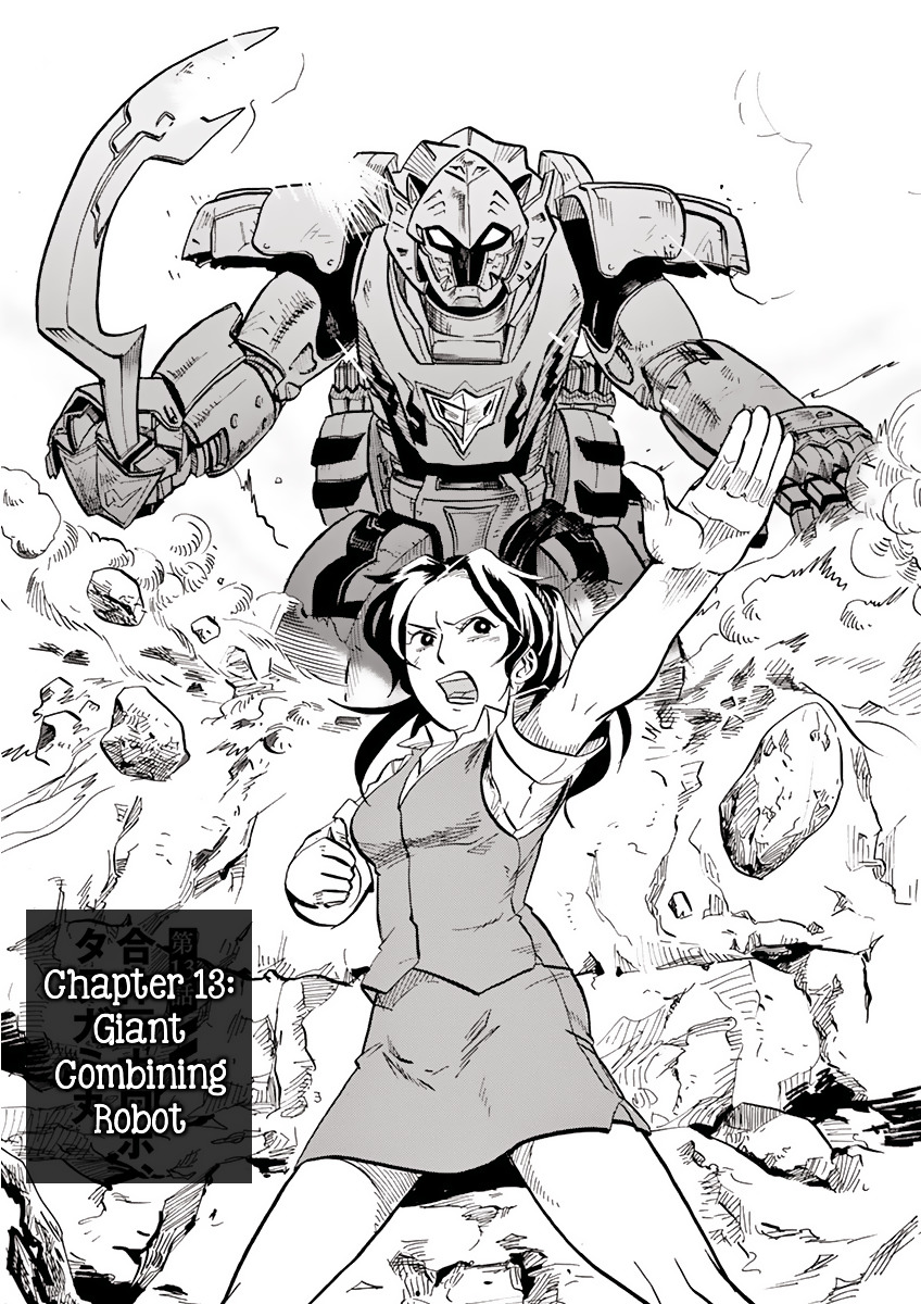 Tokusatsu Gagaga - Vol.2 Chapter 13 : Giant Combining Robot