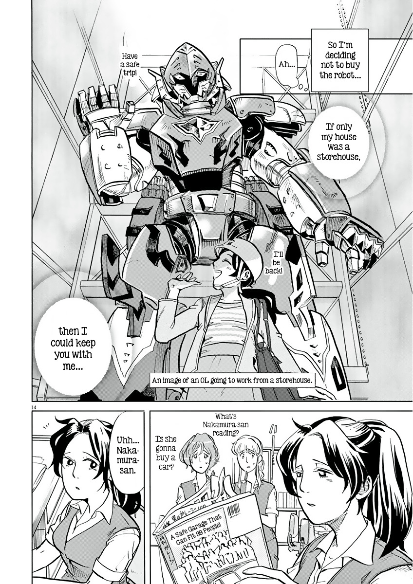 Tokusatsu Gagaga - Vol.2 Chapter 13 : Giant Combining Robot