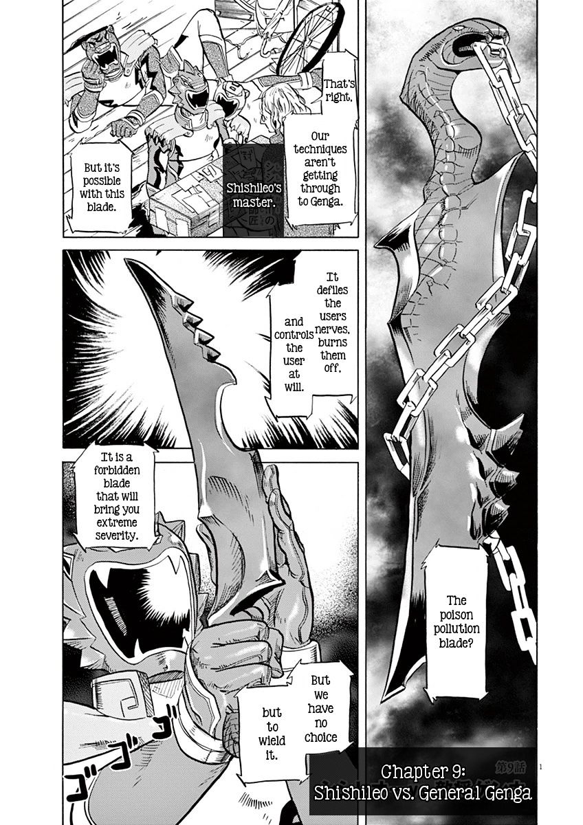 Tokusatsu Gagaga - Chapter 9 : Shishileo Vs. General Genga